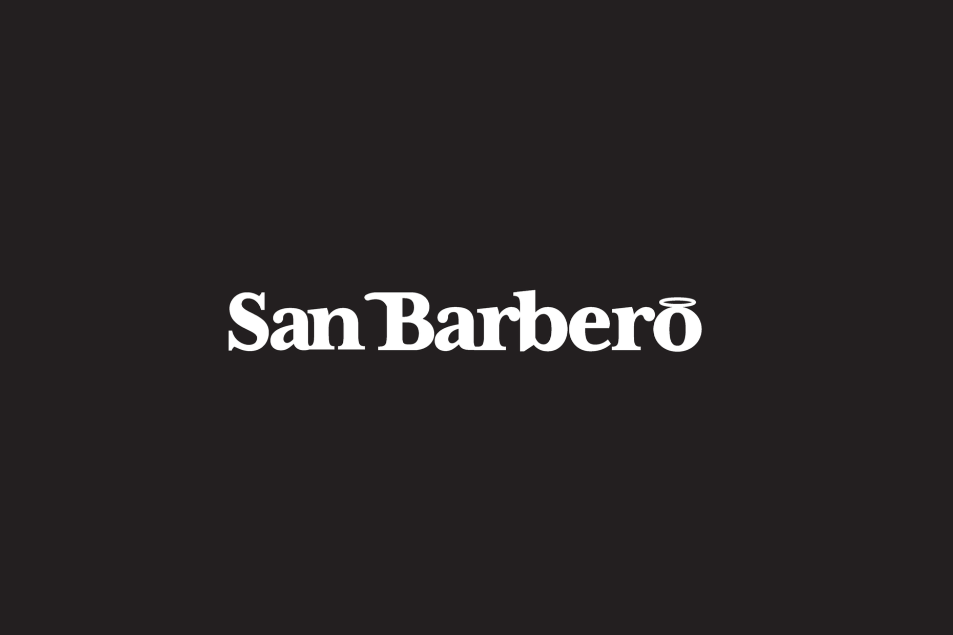 Branding for San Barbero - Barber Shop