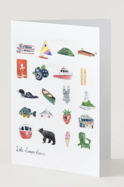 Lake Sunapee Summer Notecard Set Pre-Order