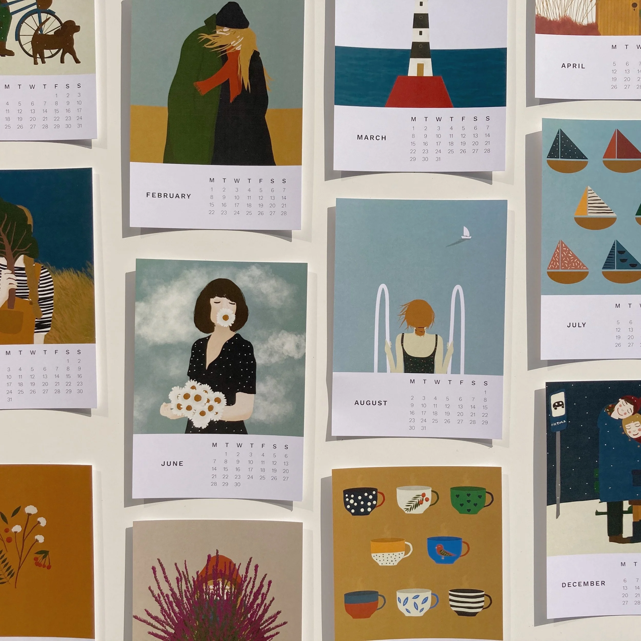 Grietas Baulas ilustrācijas