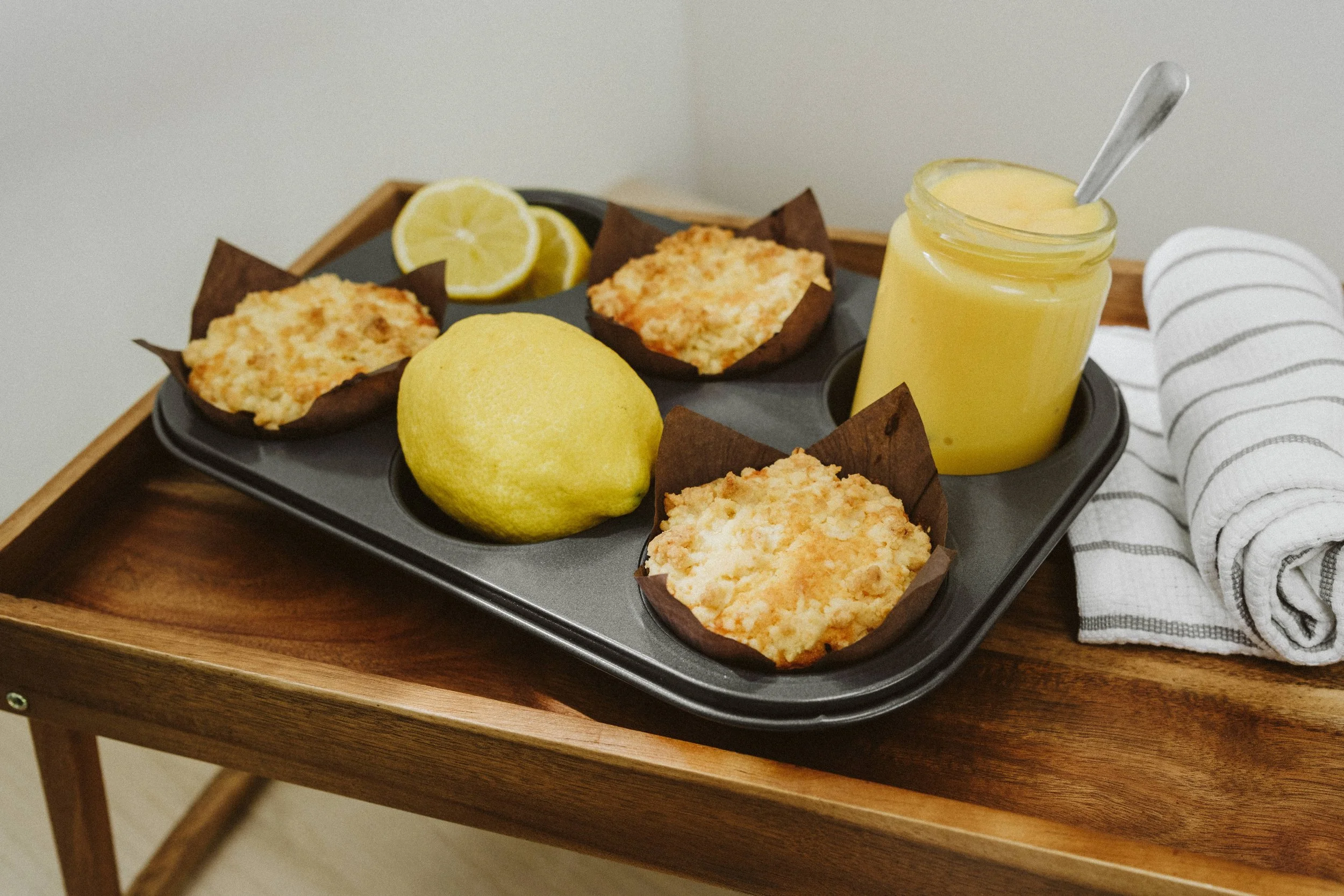 Lemon Muffins for Catering Perth and Joondalup