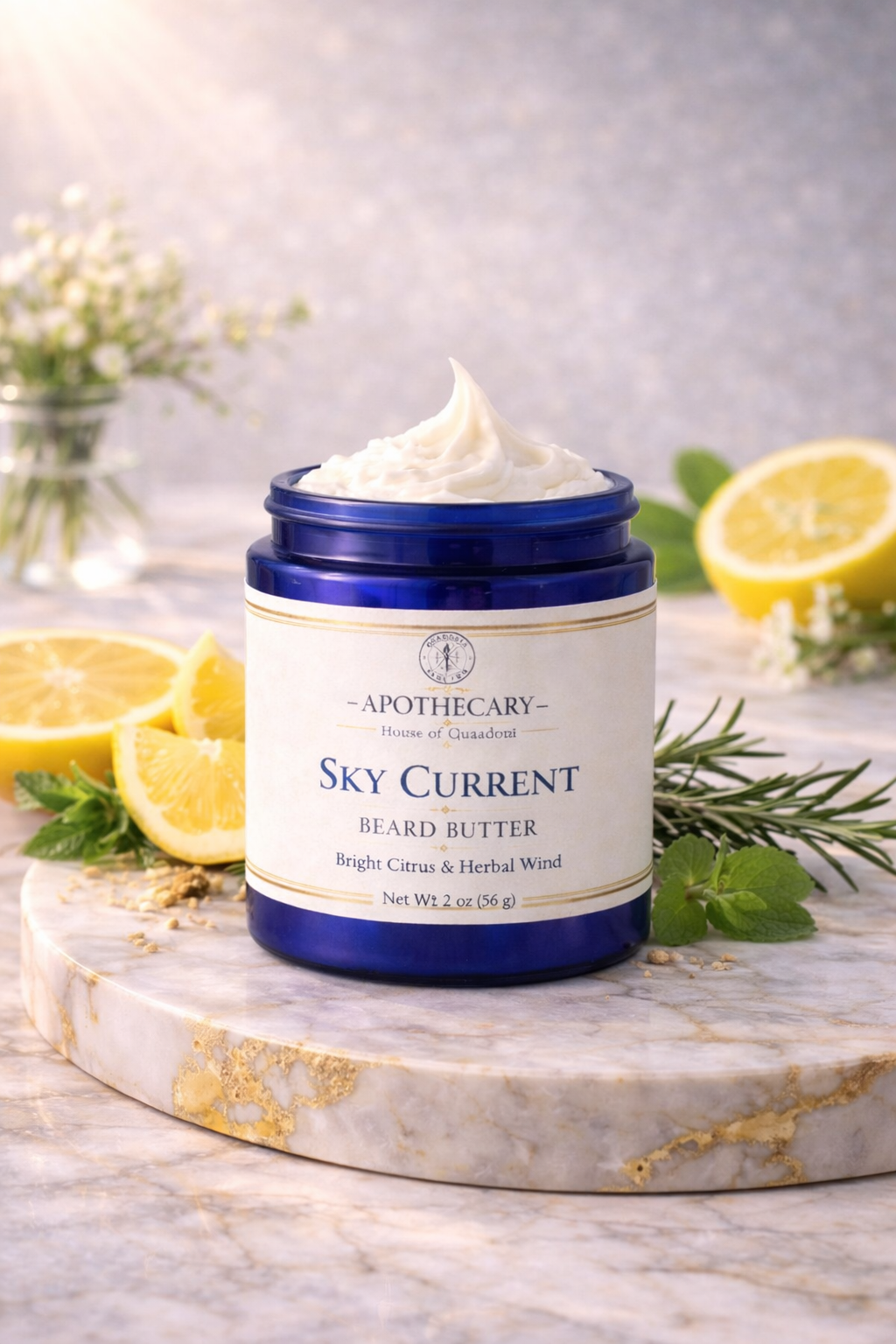 Sky Current Beard Butter Lifted Clarity. Soft Control.