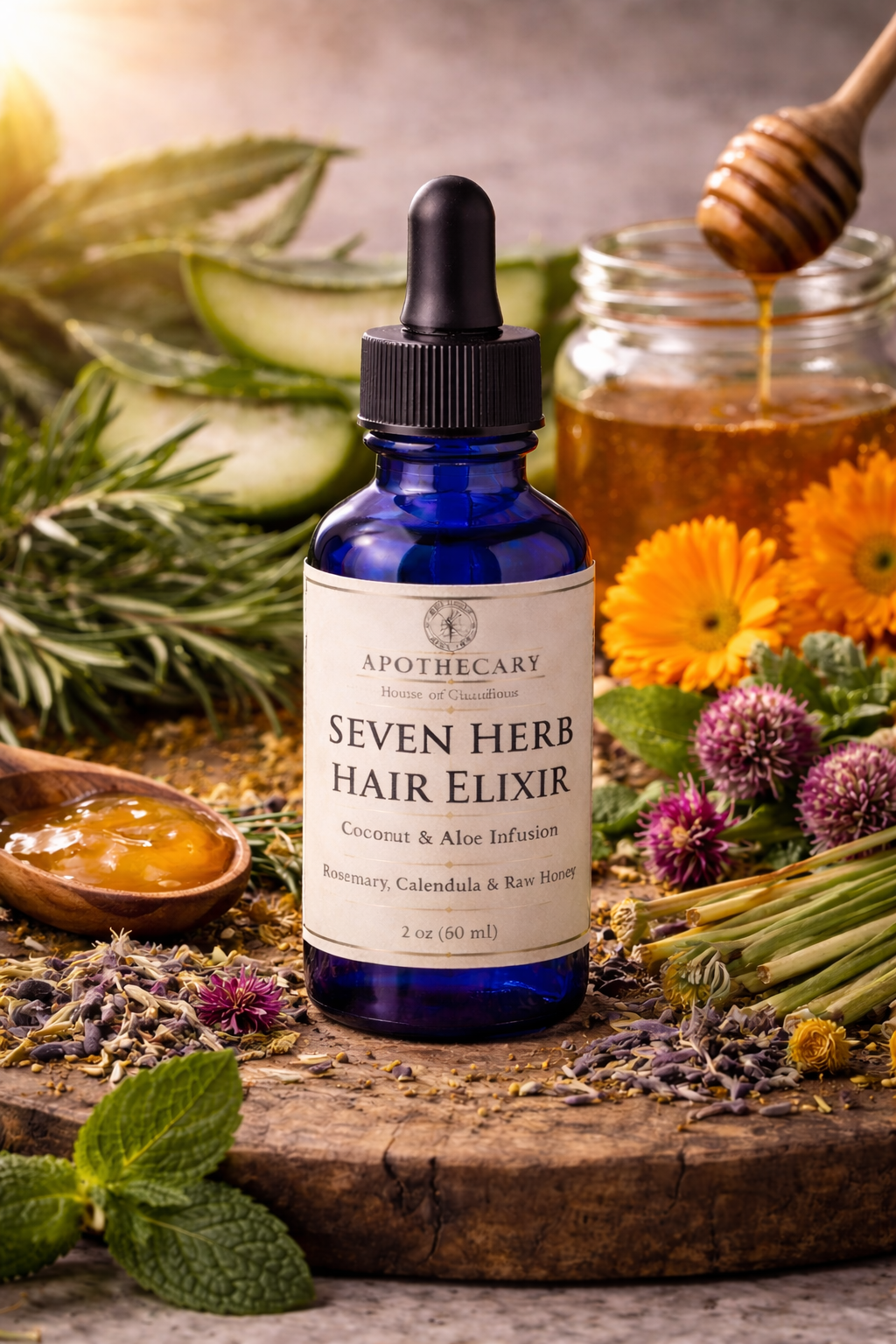 Seven Herb Hair Elixir