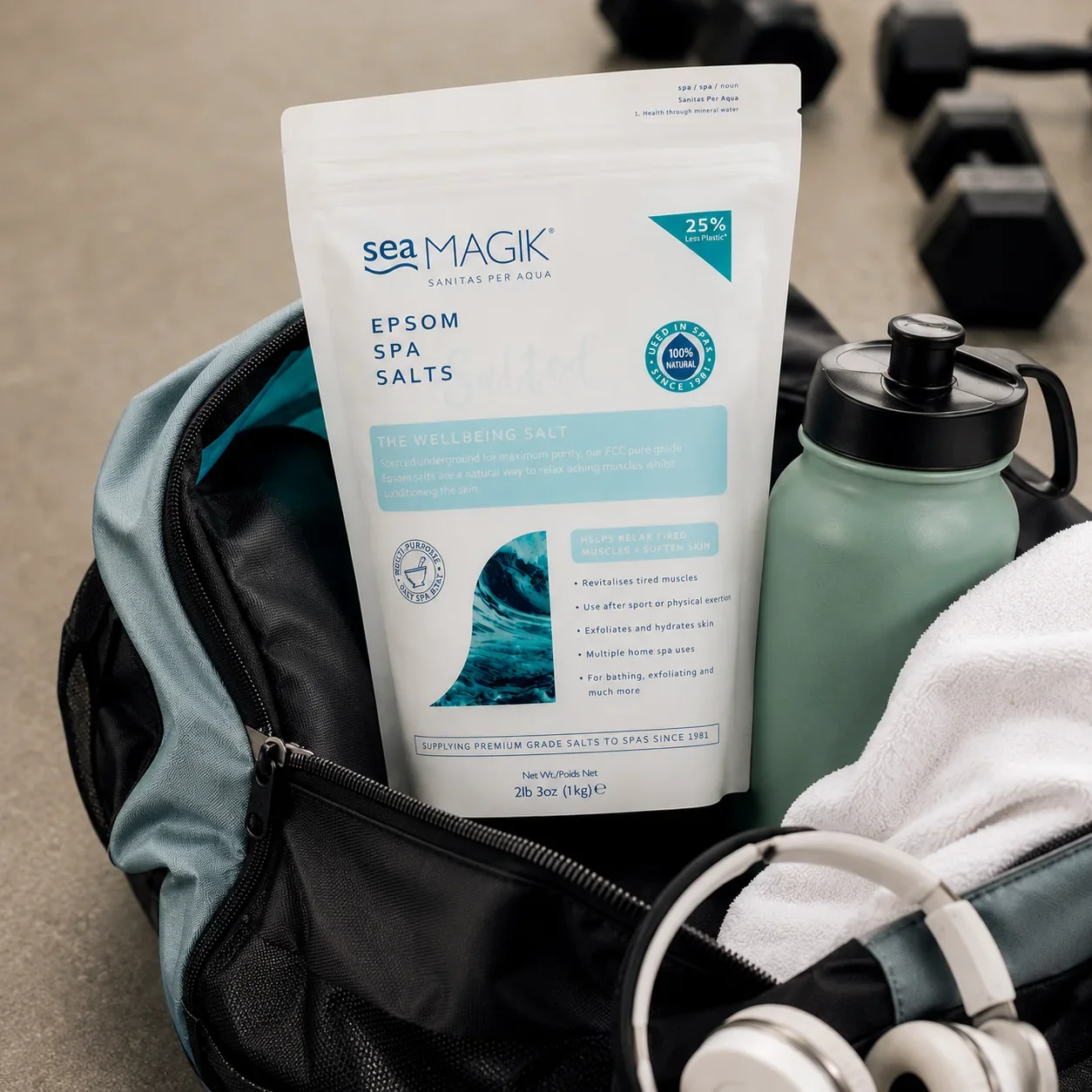 Sea Magik Epsom Spa Salts 1kg