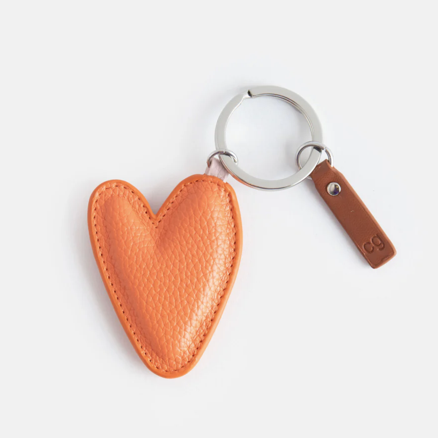 Caroline Gardner Heart Keyring