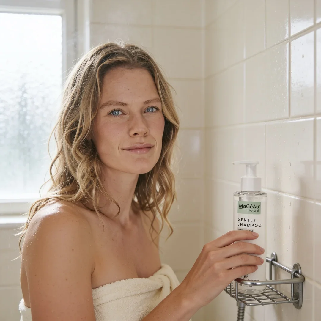magnesium_shampoo_with_model_in_bathroom.webp