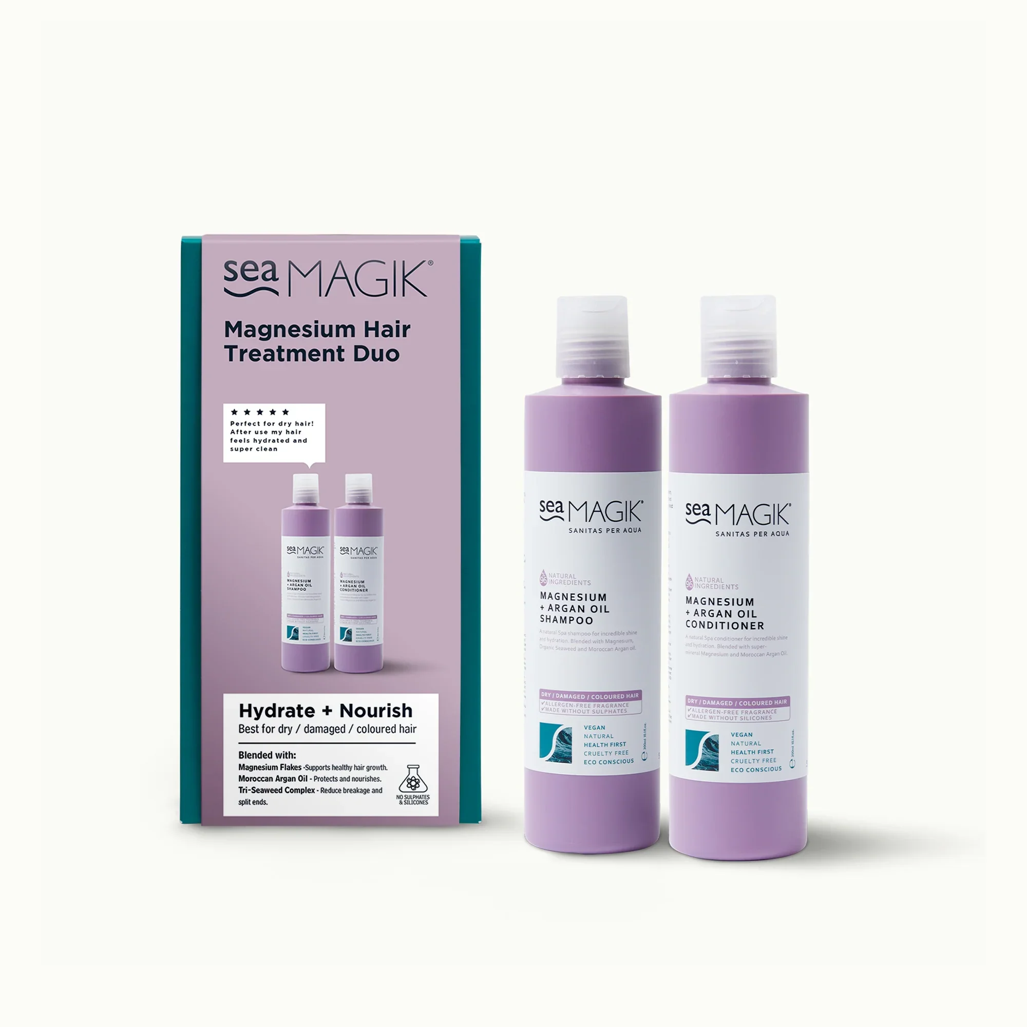Sea Magik Magnesium Hair Treatment Duo