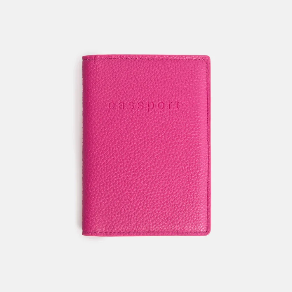 Caroline Gardner Fuchsia Pink Passport Holder