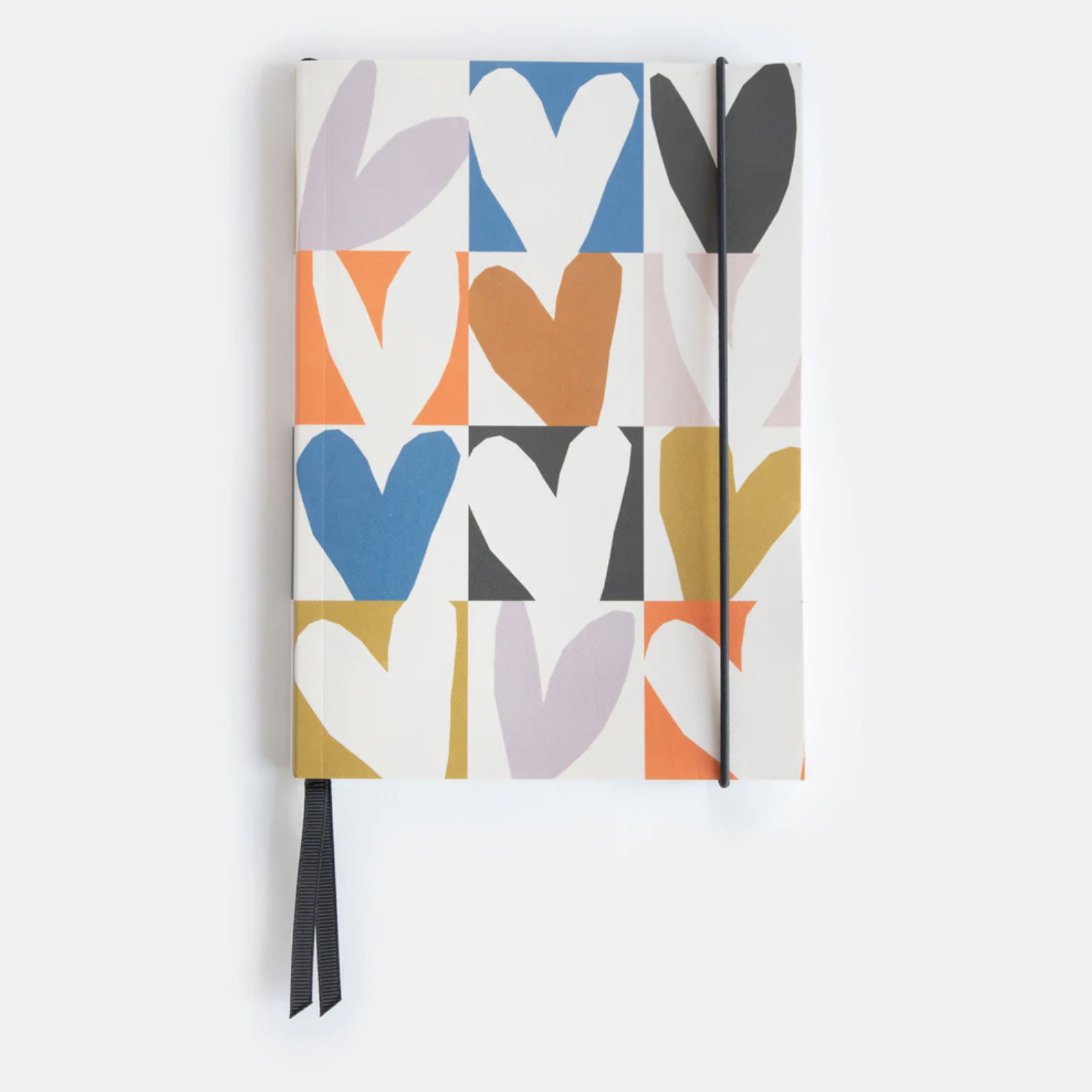 Caroline Gardner Hearts A5 Notebook