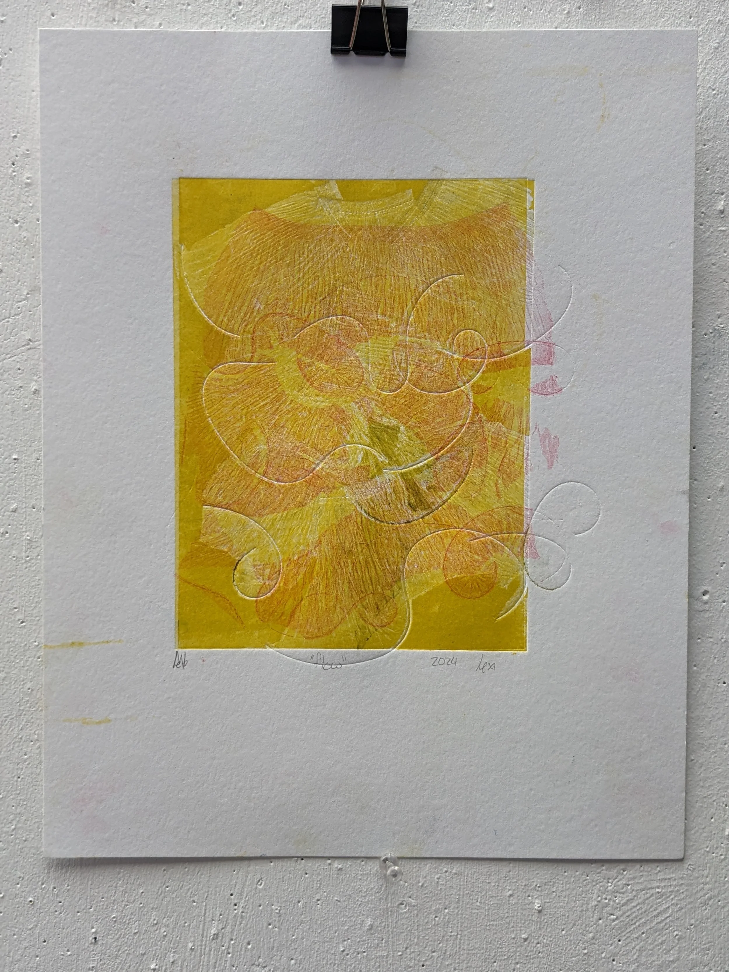 SMASHED LACE
2024
pochoir monotype
