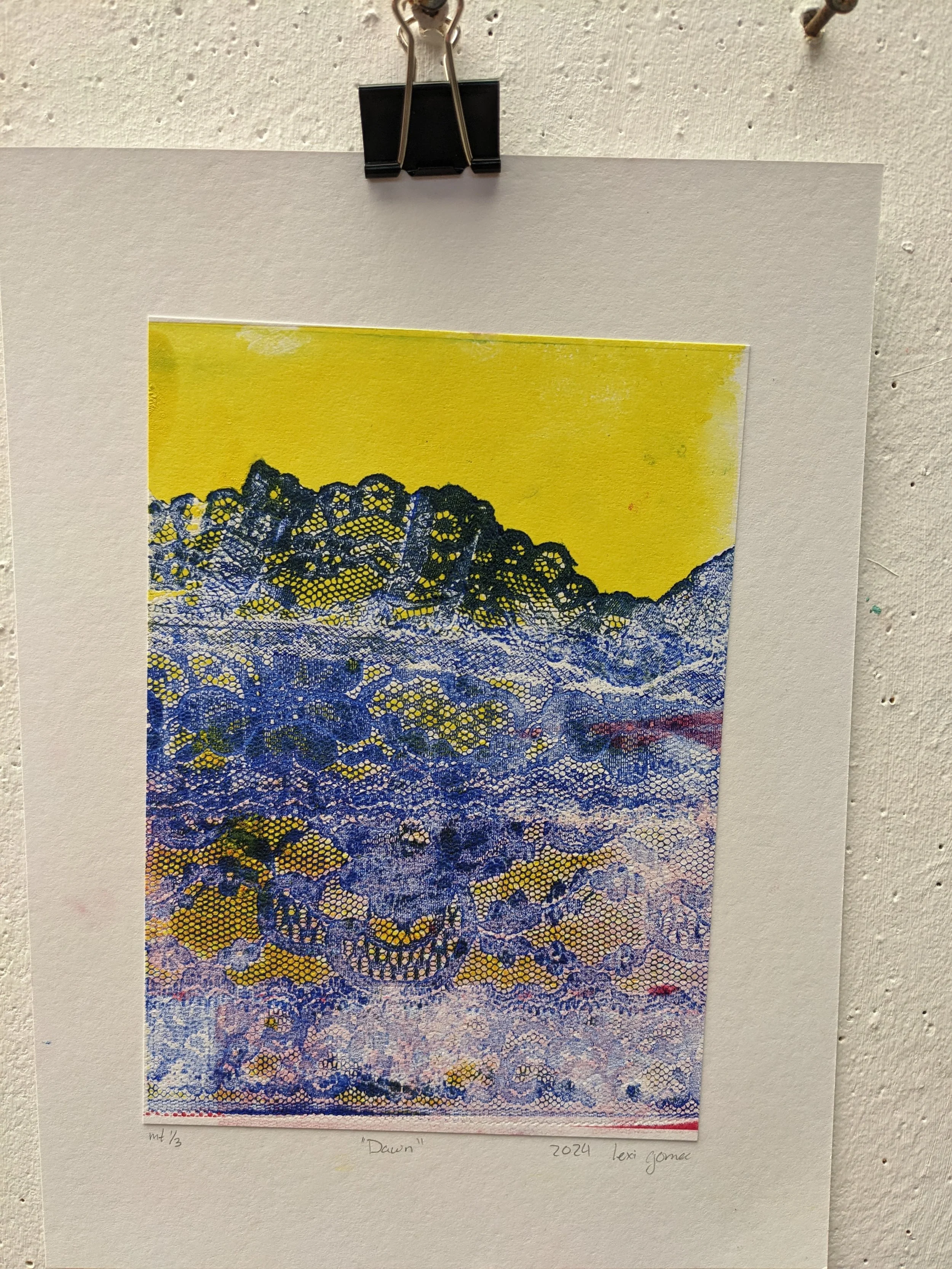 SUNRISE
2024
pochoir monotype