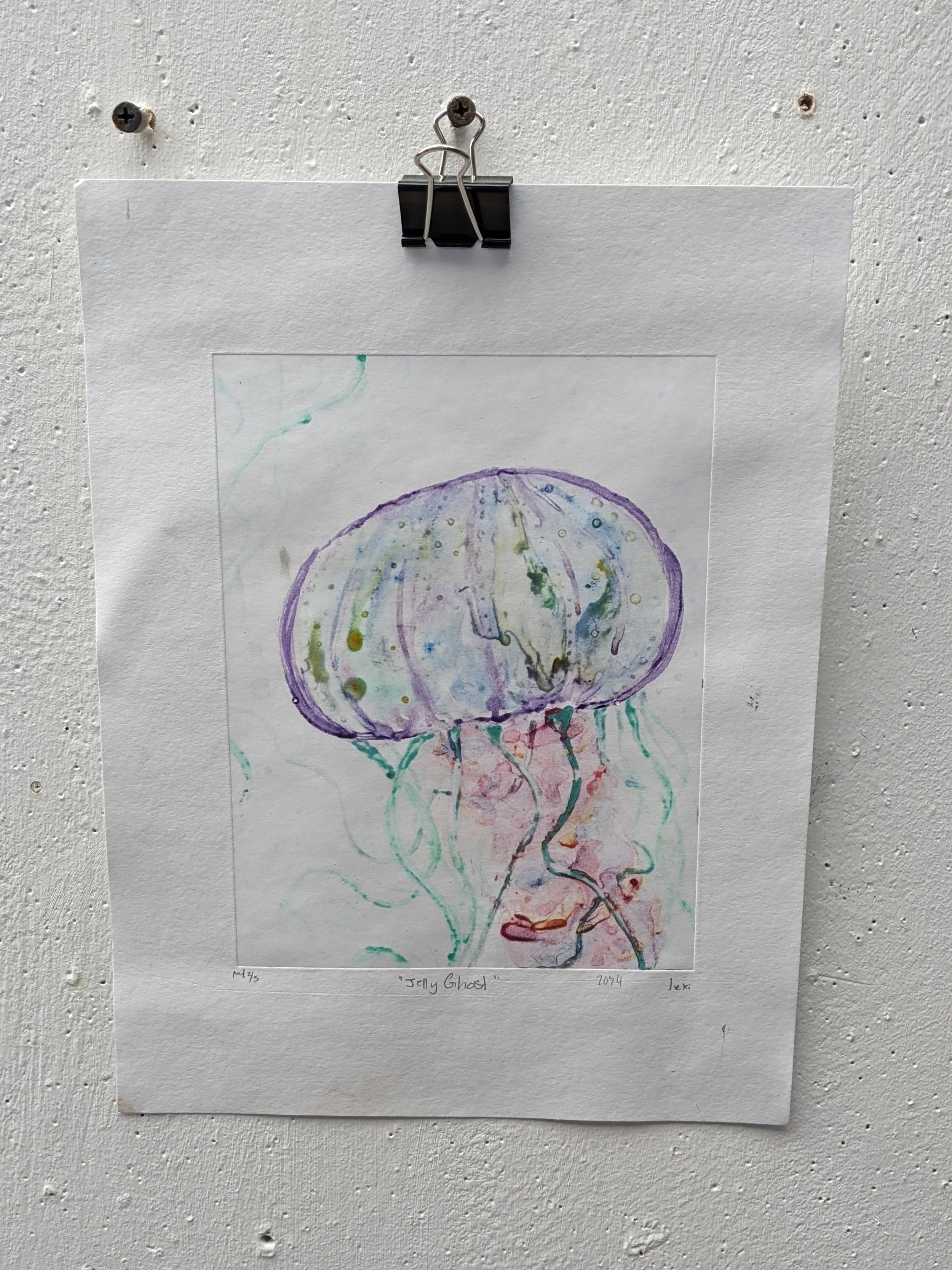 JELLYFISH
2024
watercolor ghost monotype