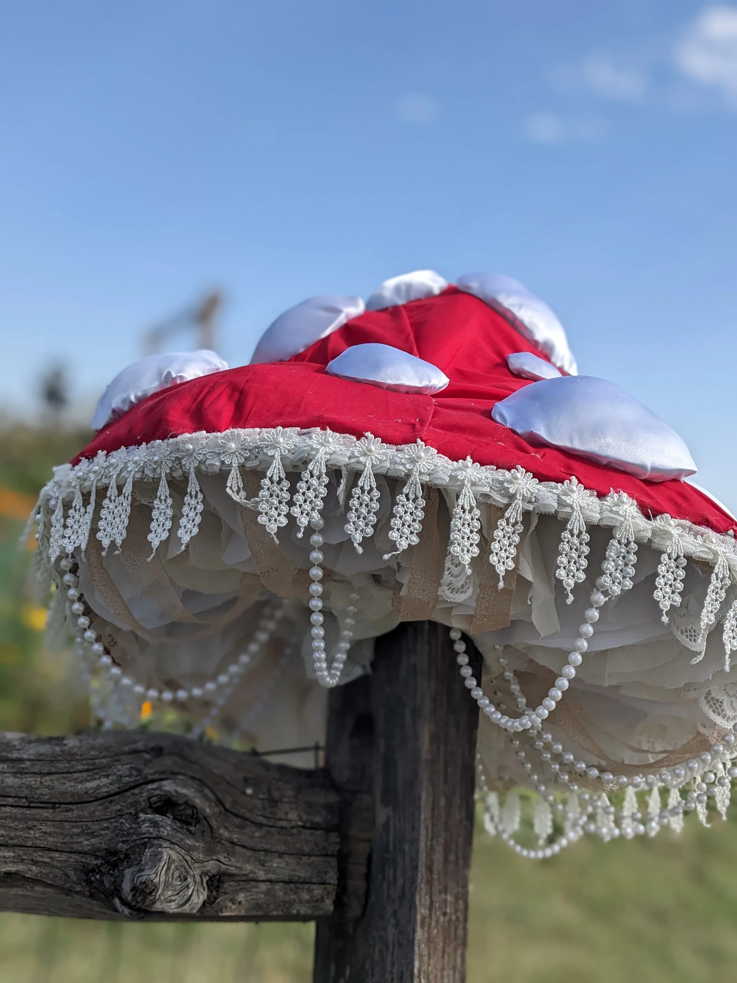 MUSHROOM HAT
2023
cardboard
wearable hat
