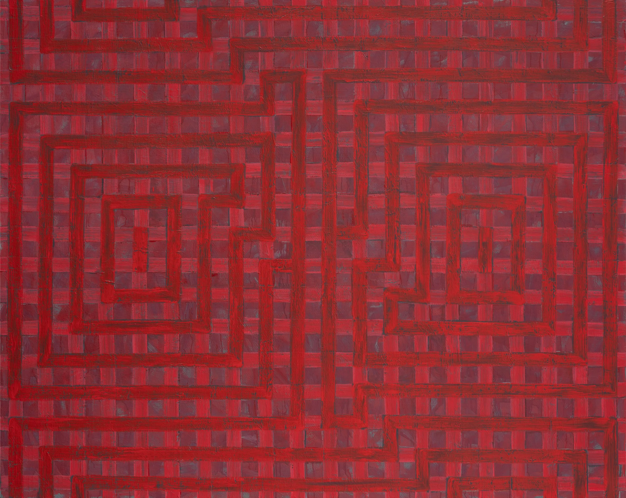 Nº 6, 2007, Mixta sobre tela, 160 x 200 cm