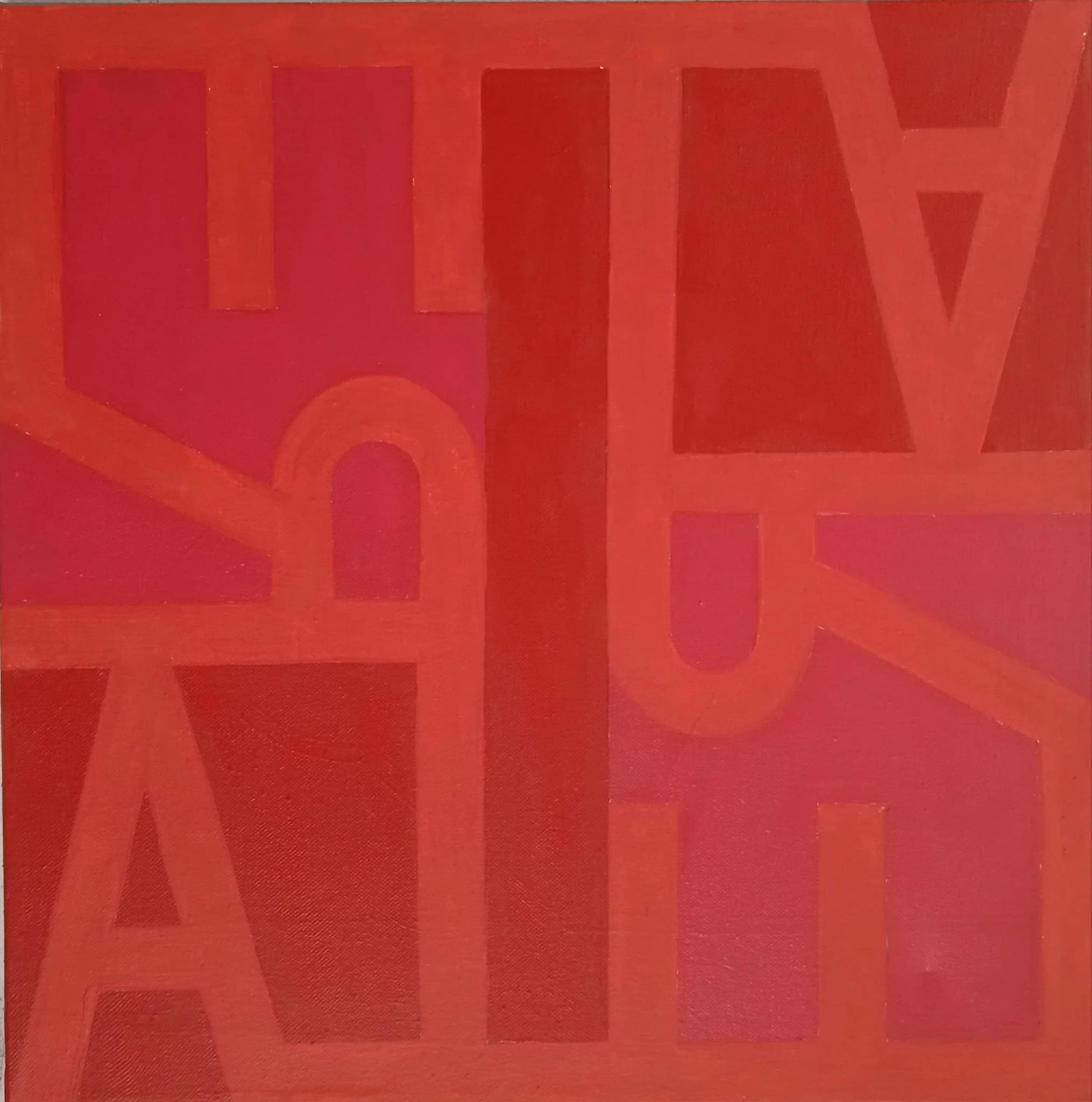 5 - Serie B, 2024, Acrílico sobre tela, 60 x 60 cm