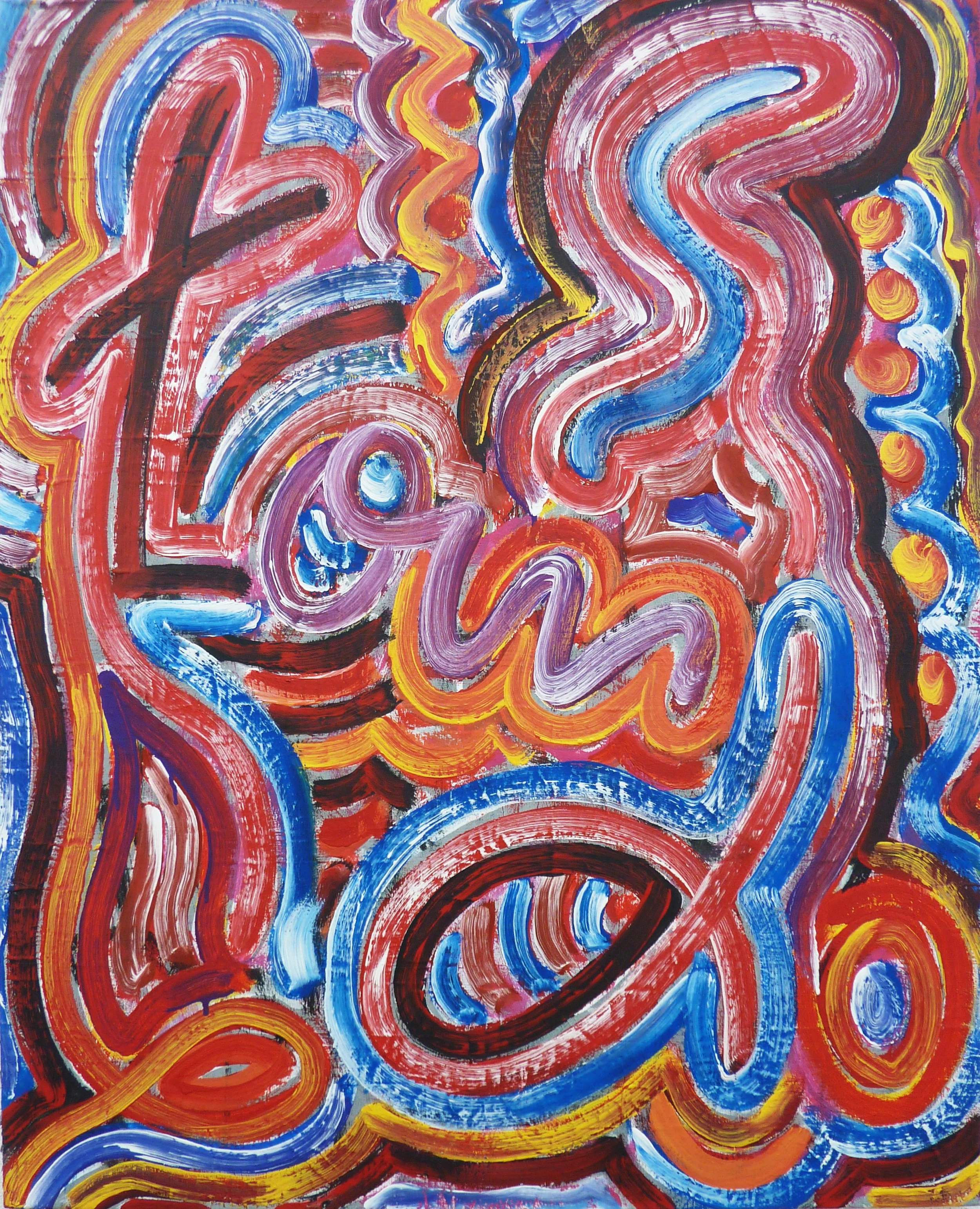 s/n, 2004, Mixta sobre tela, 100 x 81 cm