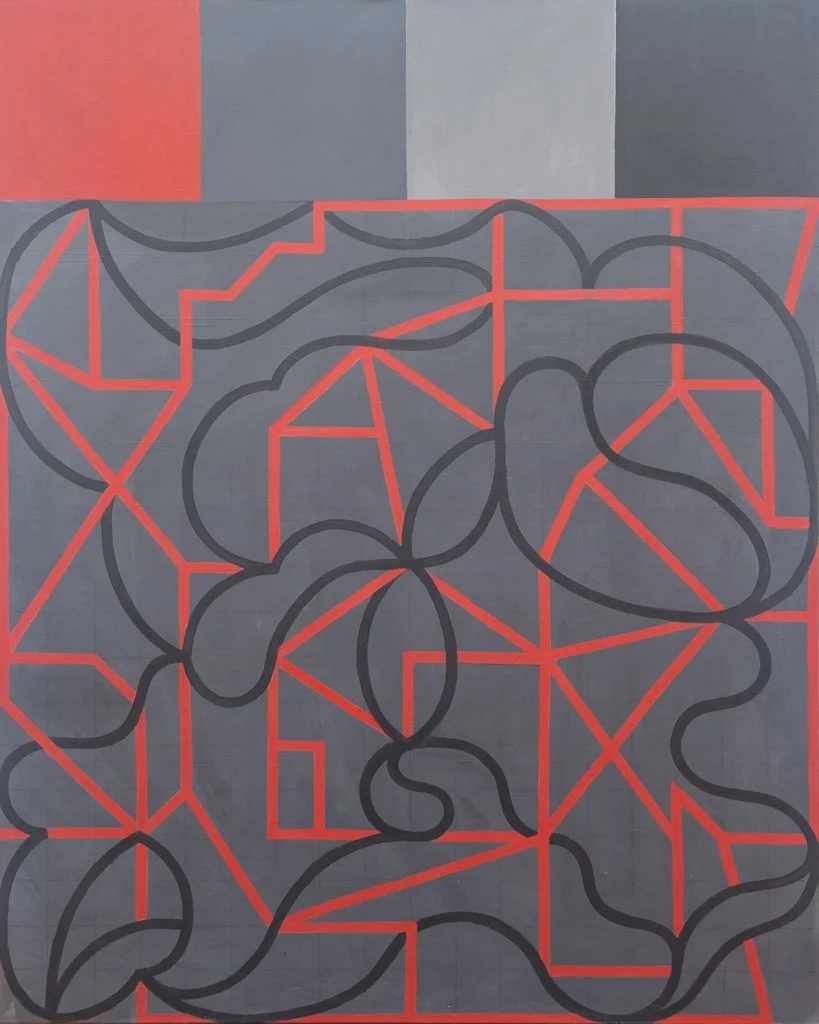 Sin título, 2023, Mixta sobre tela, 146 x 130 cm