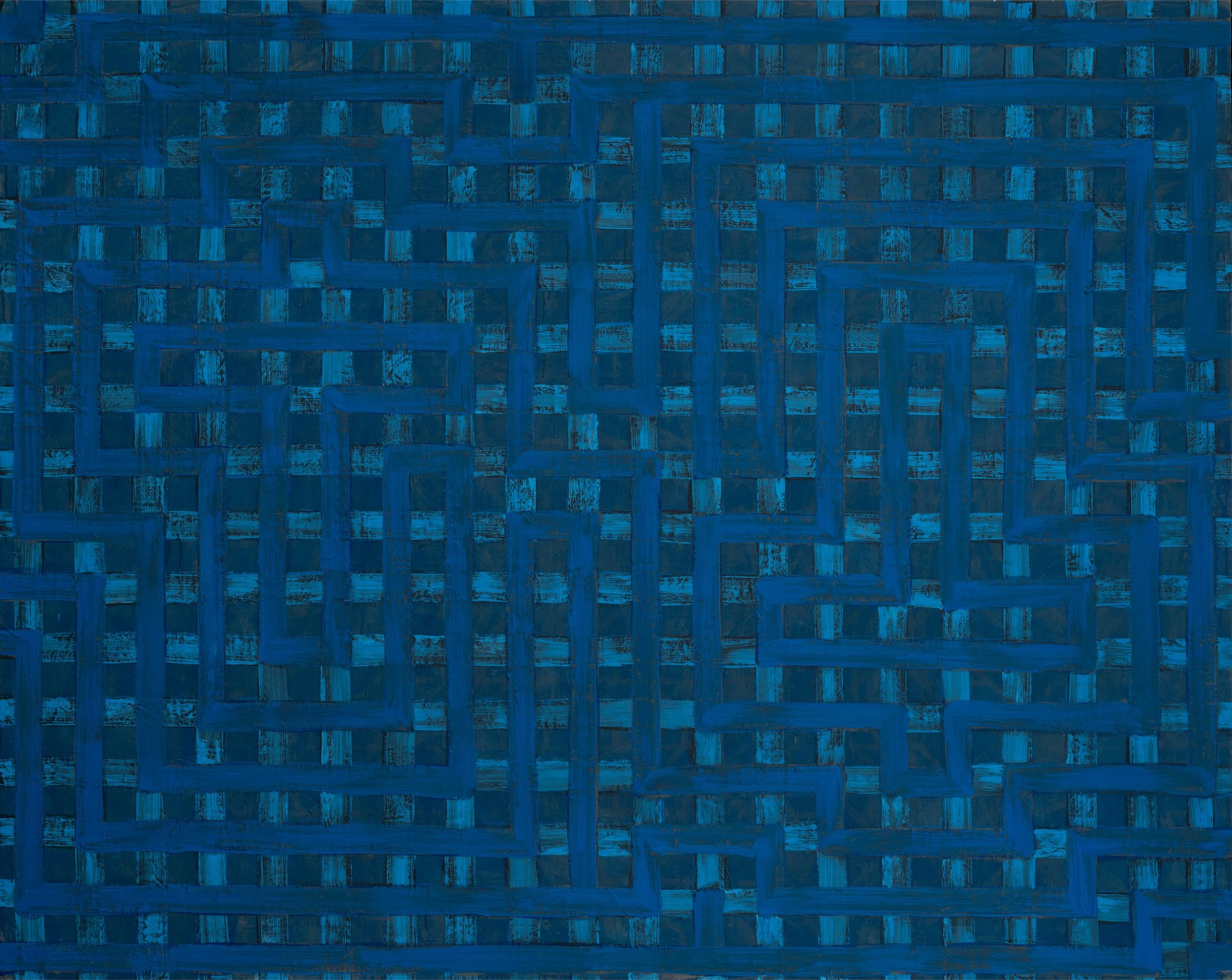 Nº 7, 2007, Mixta sobre tela, 160 x 200 cm