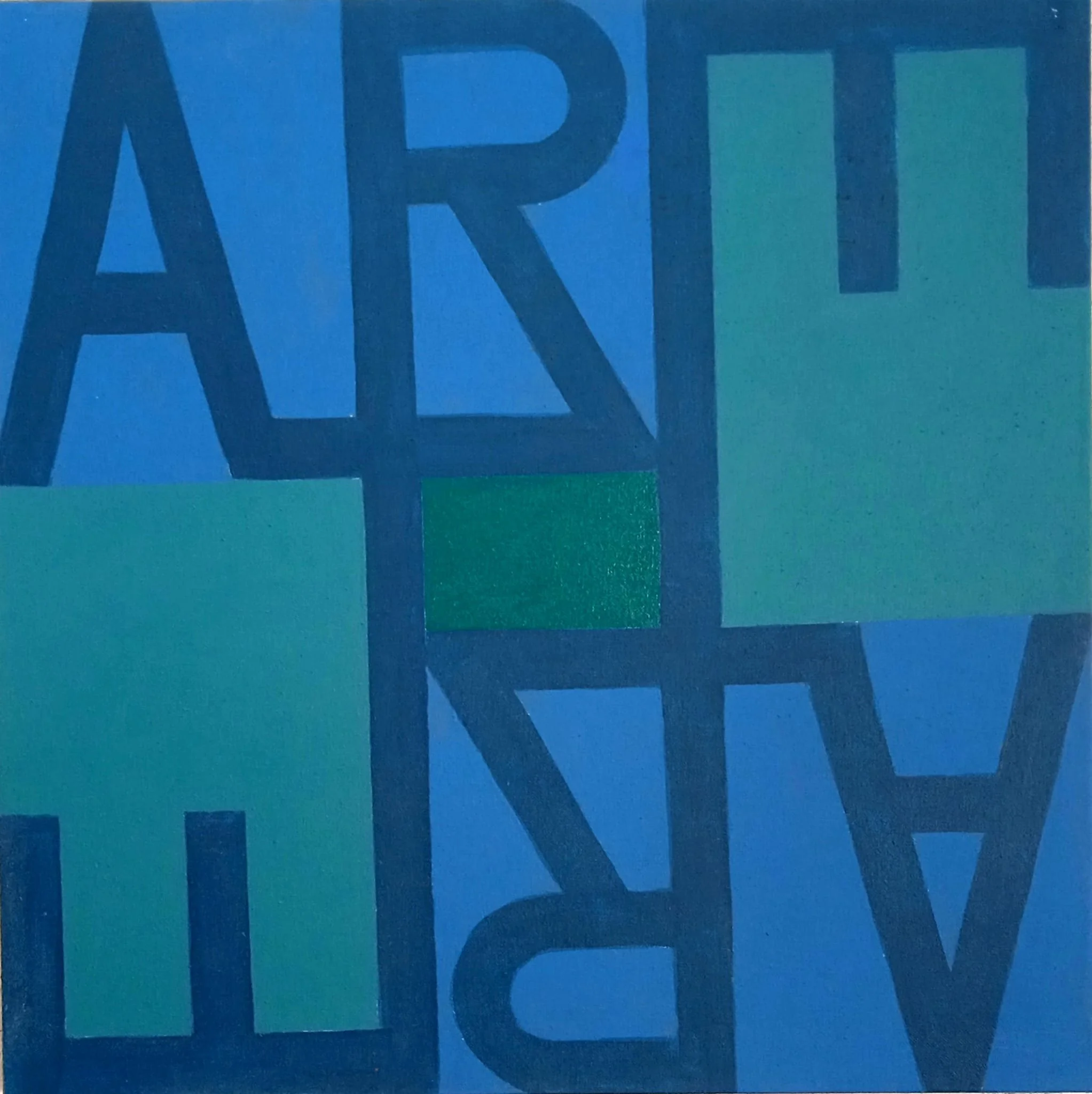 6 - Serie B, 2024, Acrílico sobre tela, 60 x 60 cm