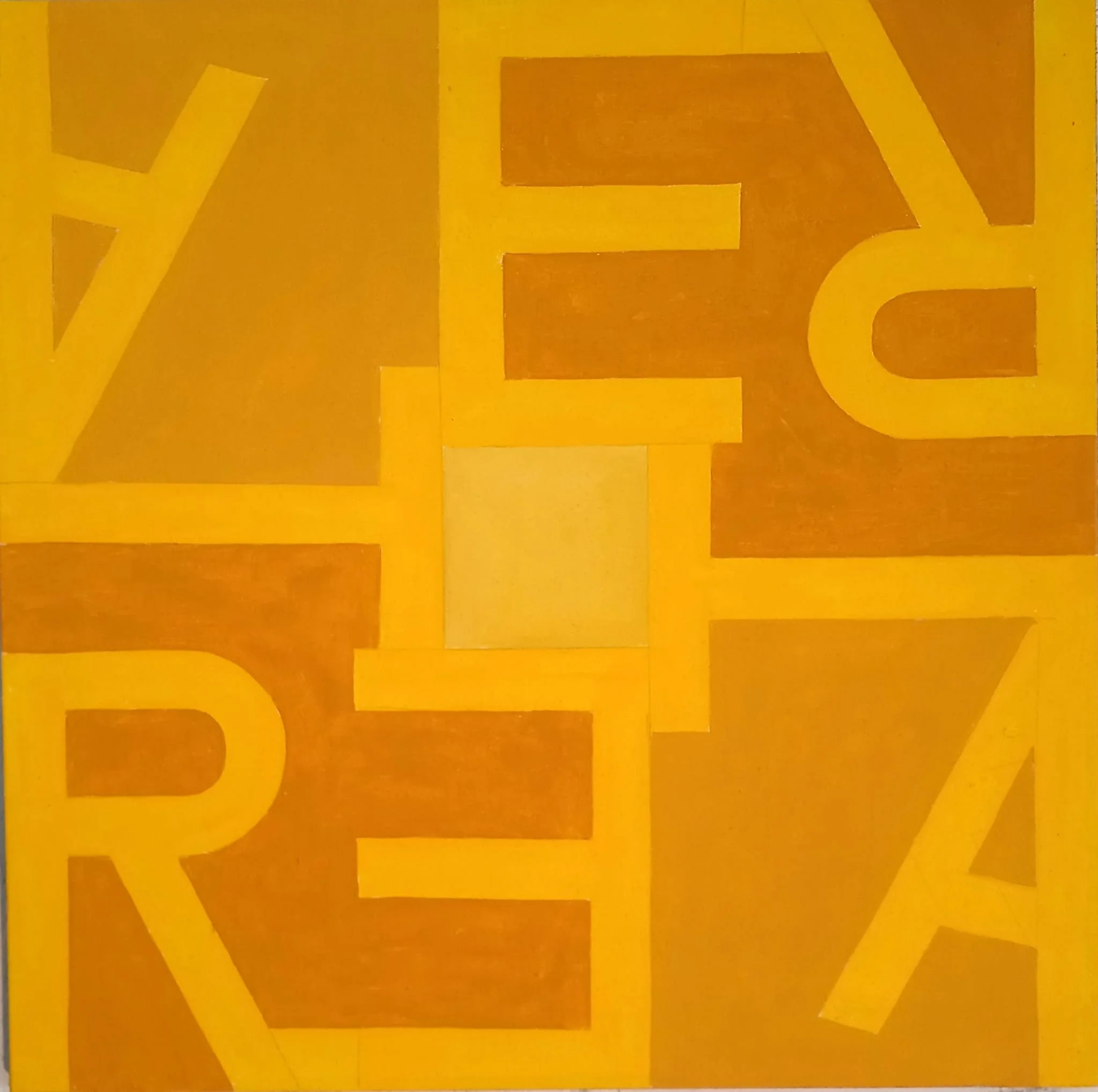 12 - Serie B, 2024, Acrílico sobre tela, 60 x 60 cm