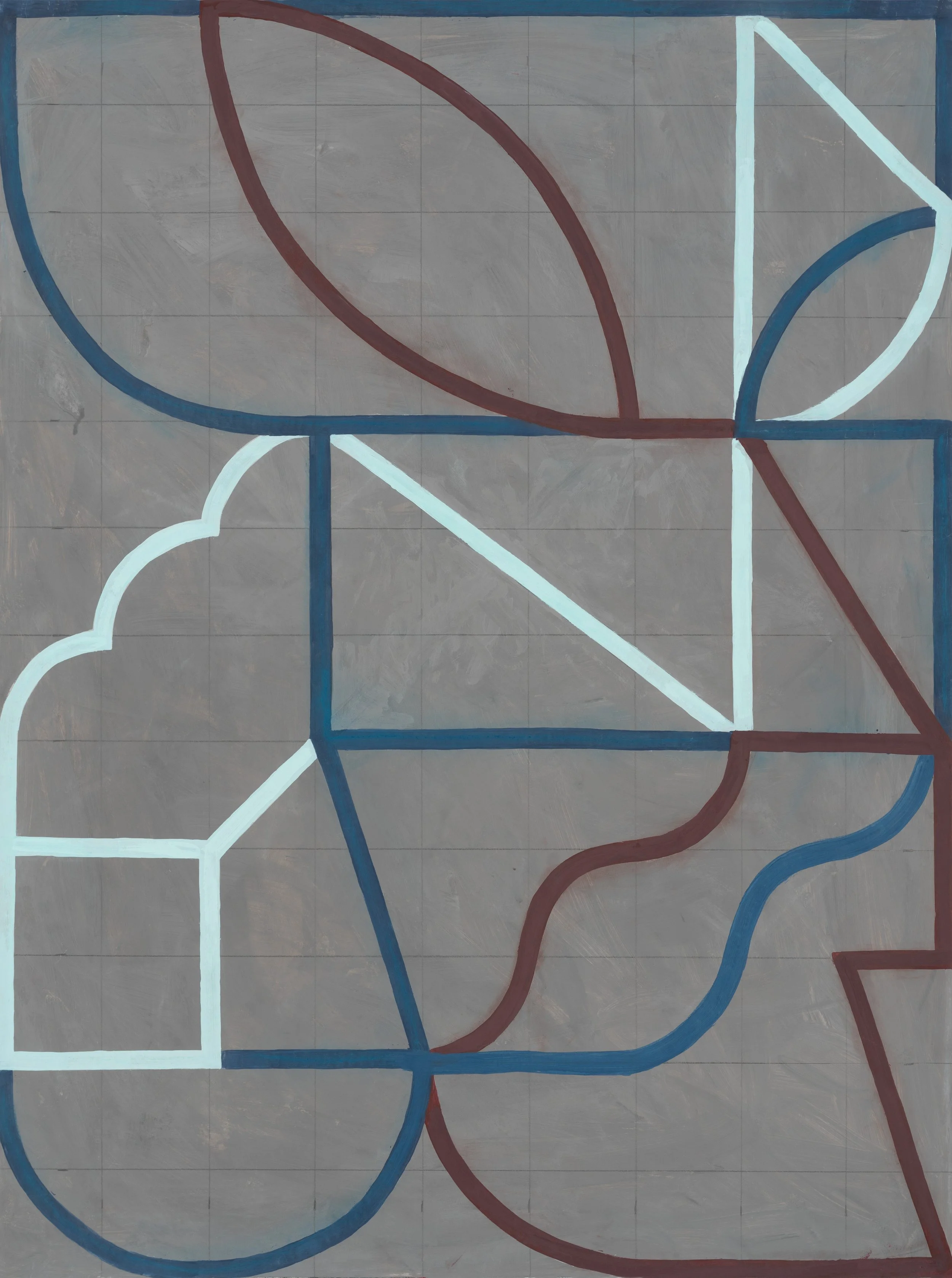 Sin título, 2020, Mixta sobre papel, 120 x 90 cm