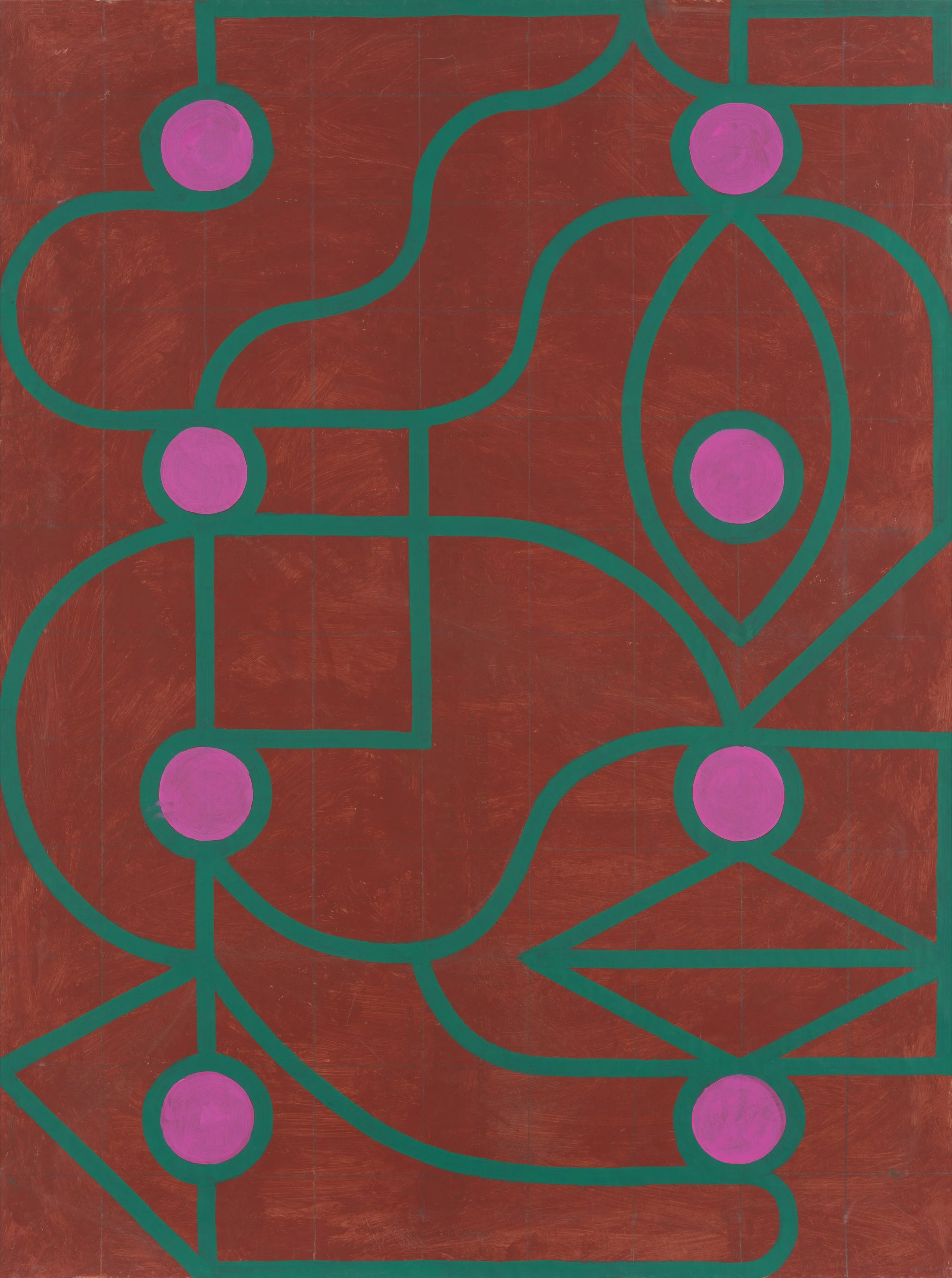 Sin título, 2020, Mixta sobre papel, 120 x 90 cm