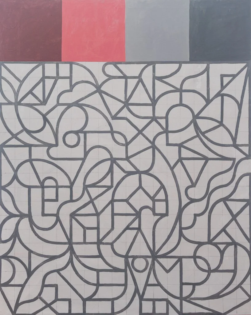 Sin título, 2023, Mixta sobre tela, 146 x 130 cm