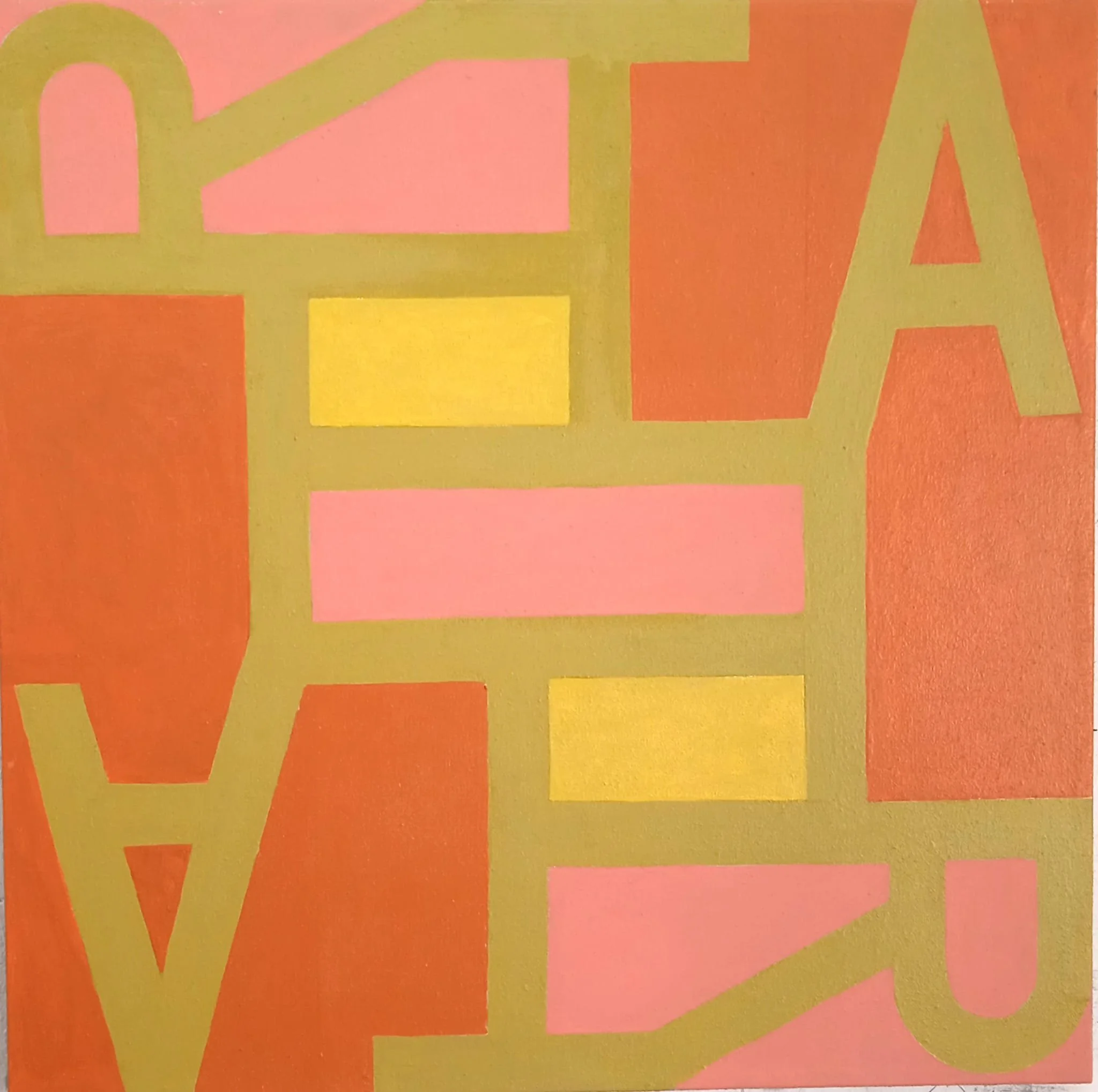 3 - Serie B, 2024, Acrílico sobre tela, 60 x 60 cm