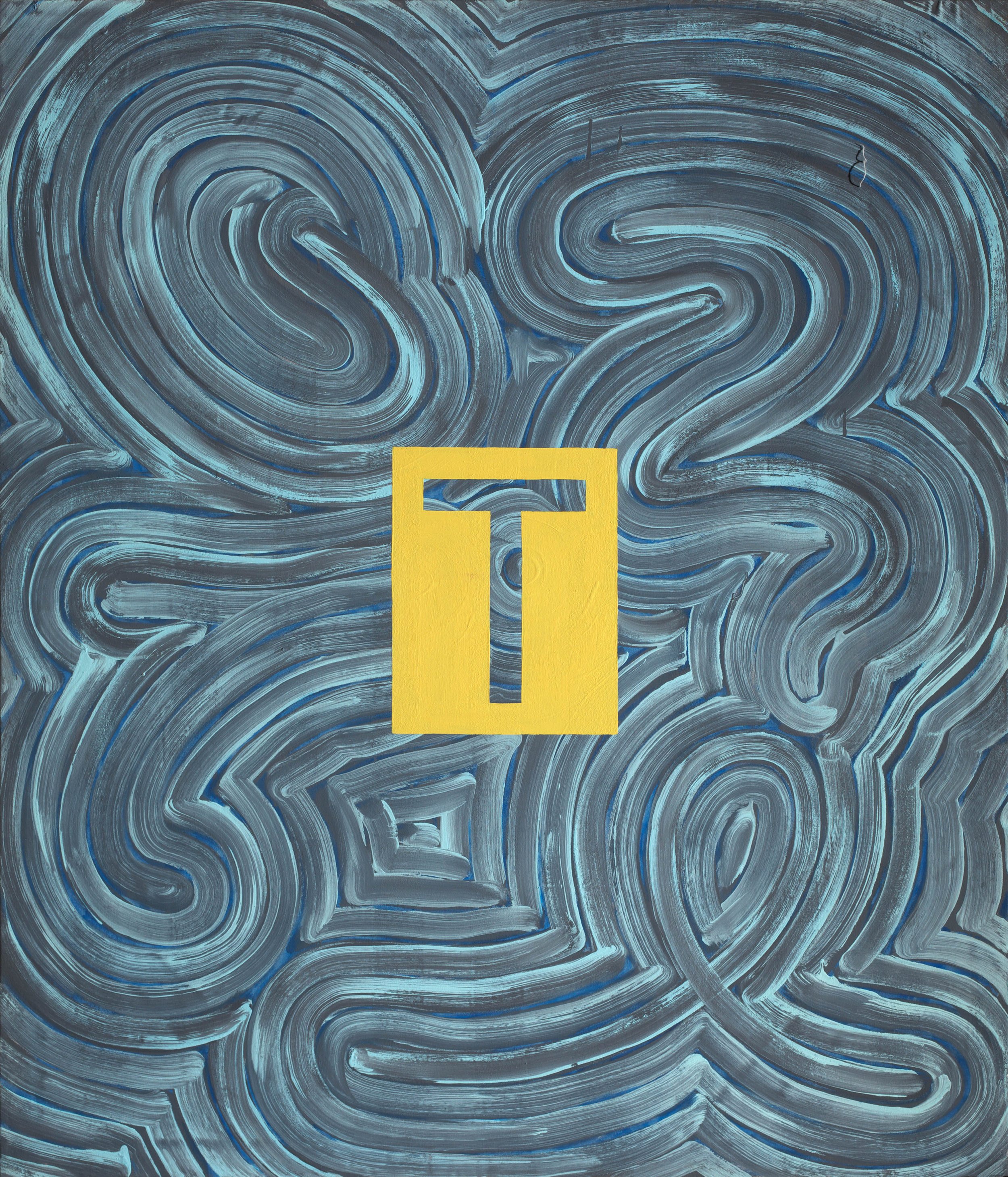 NET (tríptico), 1998, Mixta sobre lona, 140 x 120 cm, c.u.