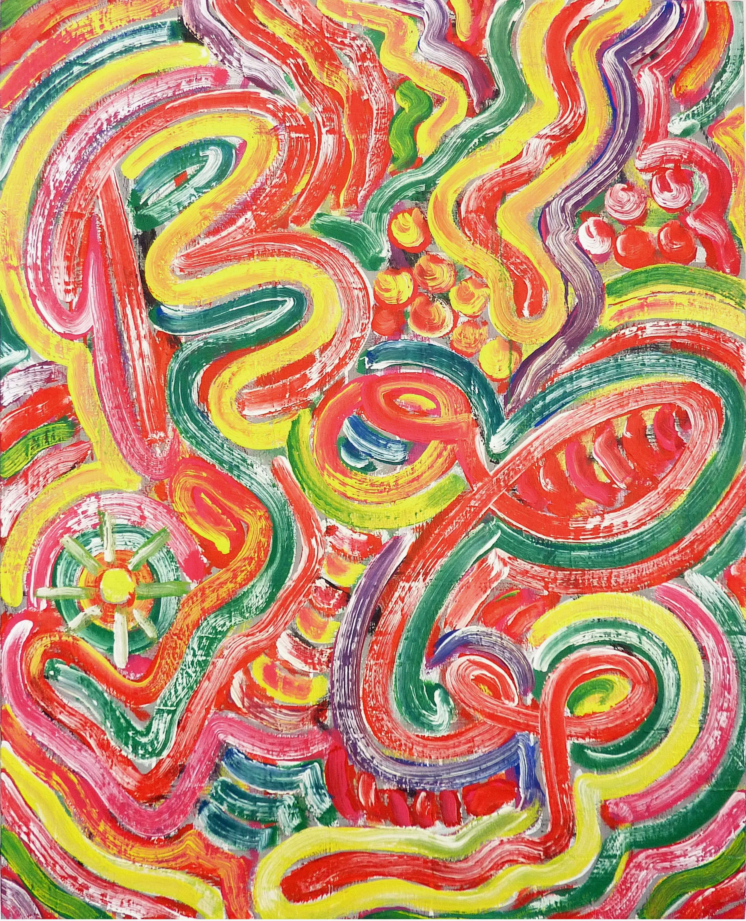 s/n, 2004, Mixta sobre tela, 100 x 81 cm