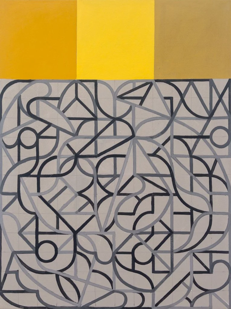 Sin título, 2023, Mixta sobre tela, 120 x 90 cm
