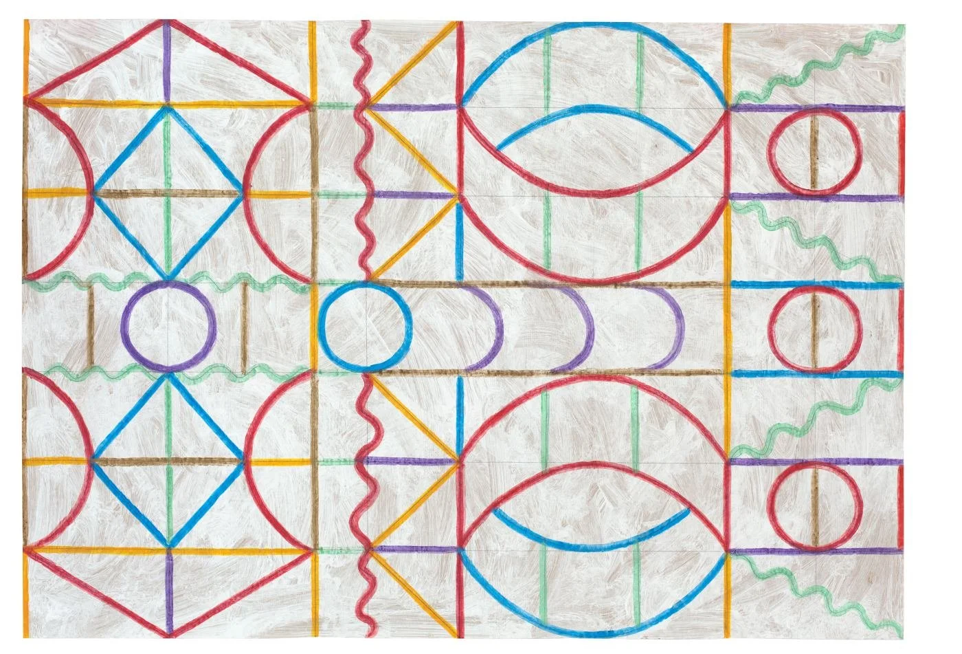 Sin título, 2009, Mixta sobre papel, 70 x 99 cm