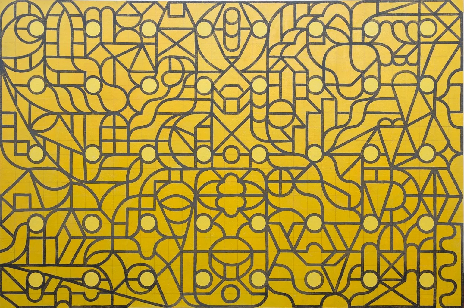 Sin título C1, 2022, Mixta sobre tela, 150 x 220 cm