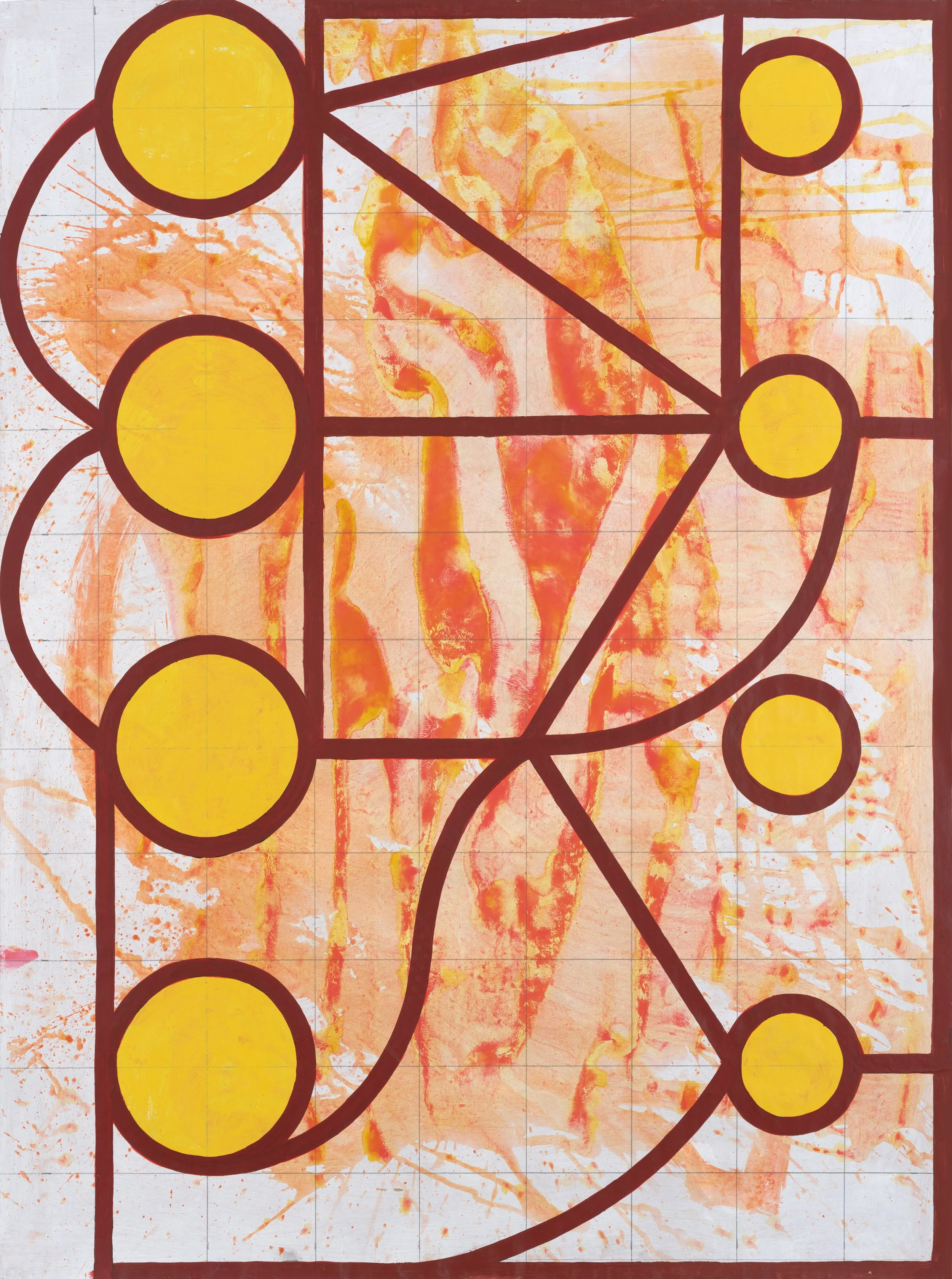 Sin título, 2020, Mixta sobre papel, 120 x 90 cm