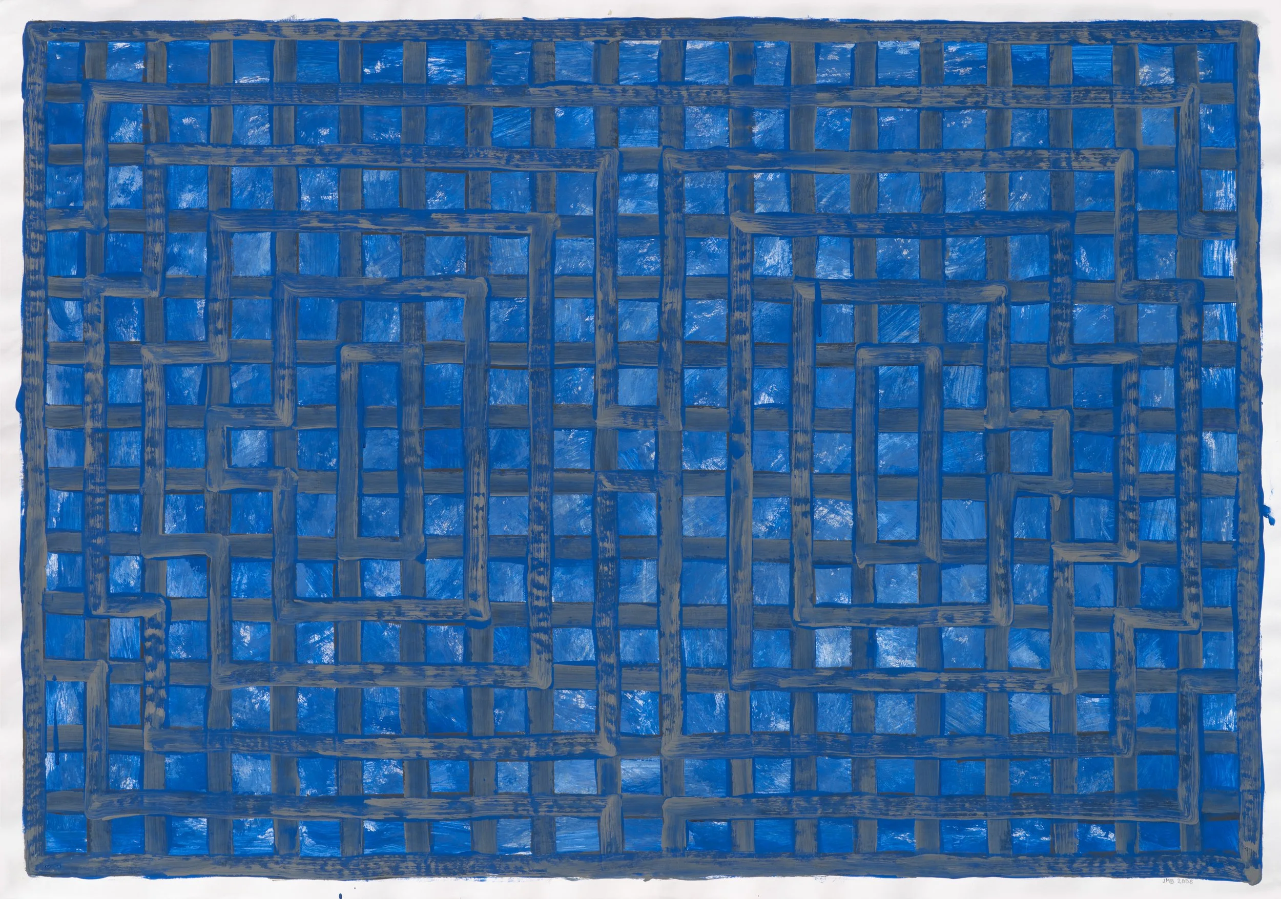 Sin titulo 2, 2005, Mixta sobre papel, 70 x 99 cm