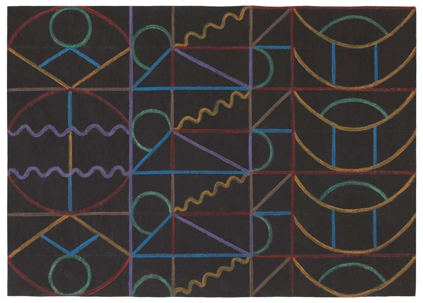 Sin título, 2009, Mixta sobre papel, 70 x 99 cm