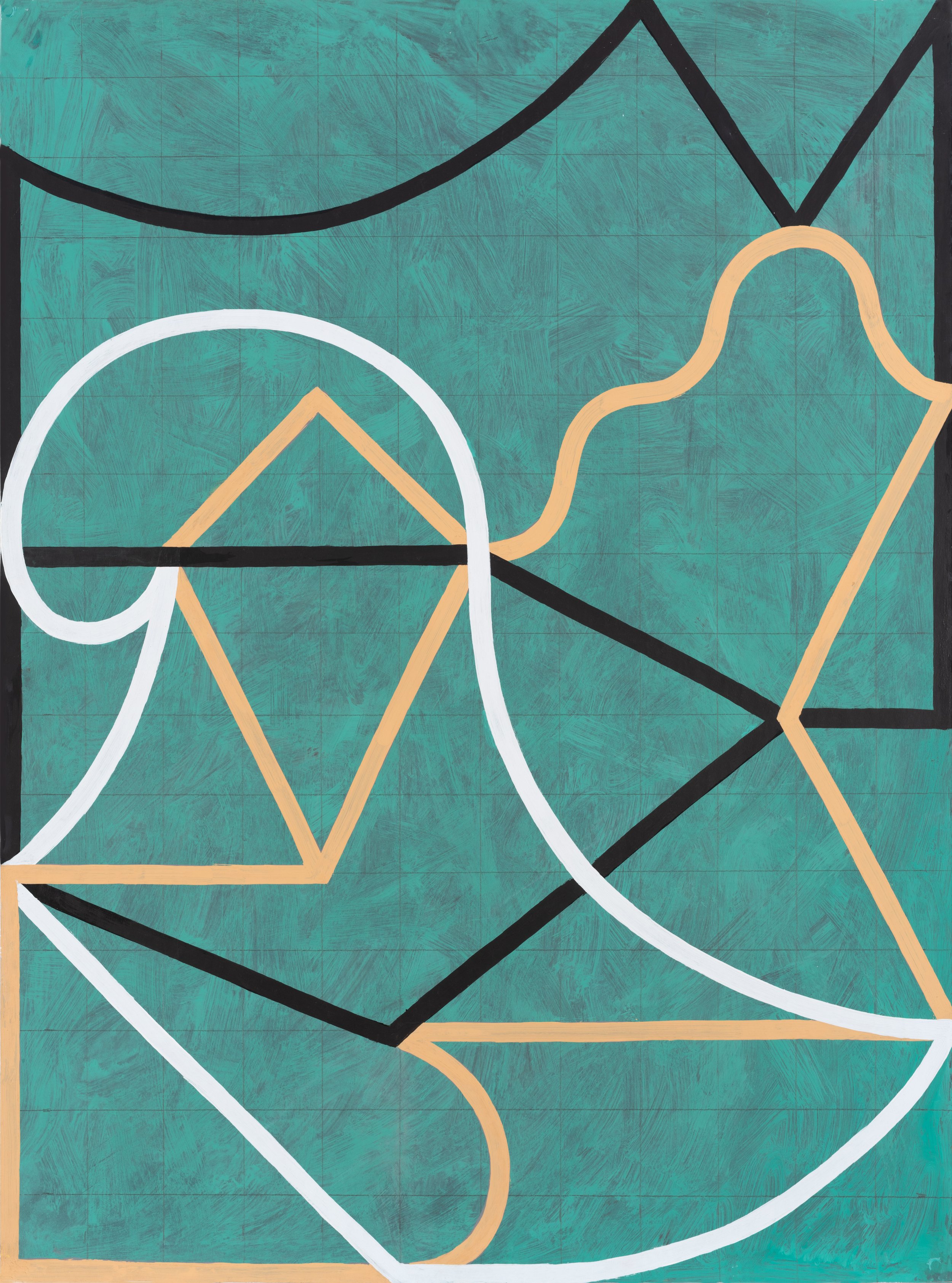 Sin título, 2020, Mixta sobre papel, 120 x 90 cm