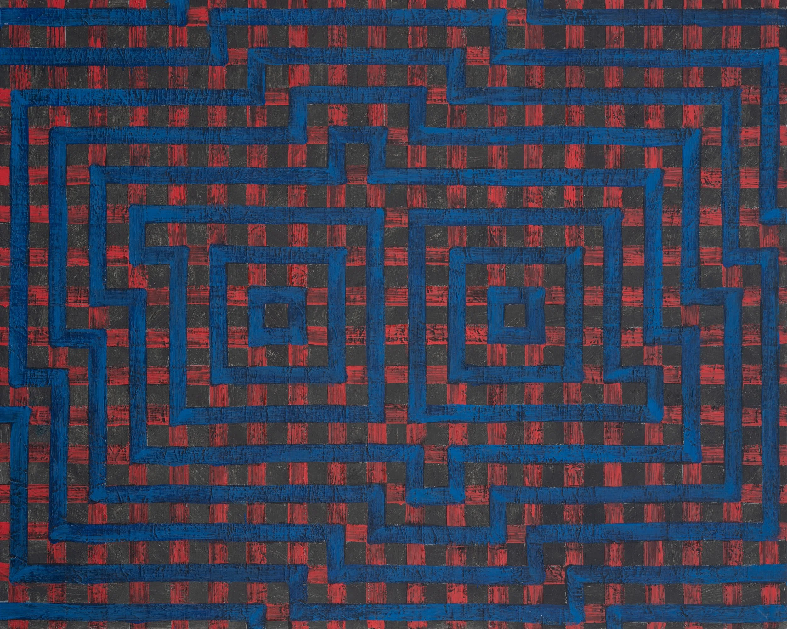 Nº 9, 2011, Mixta sobre tela, 160 x 200 cm