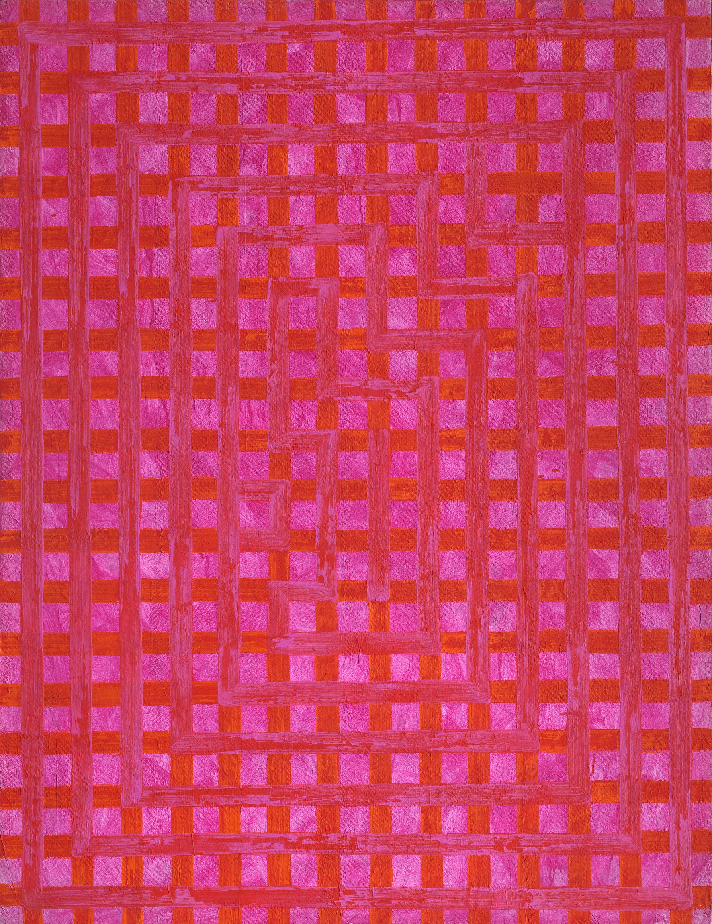Fora, 2004, Mixta sobre tela, 146 x 114 cm