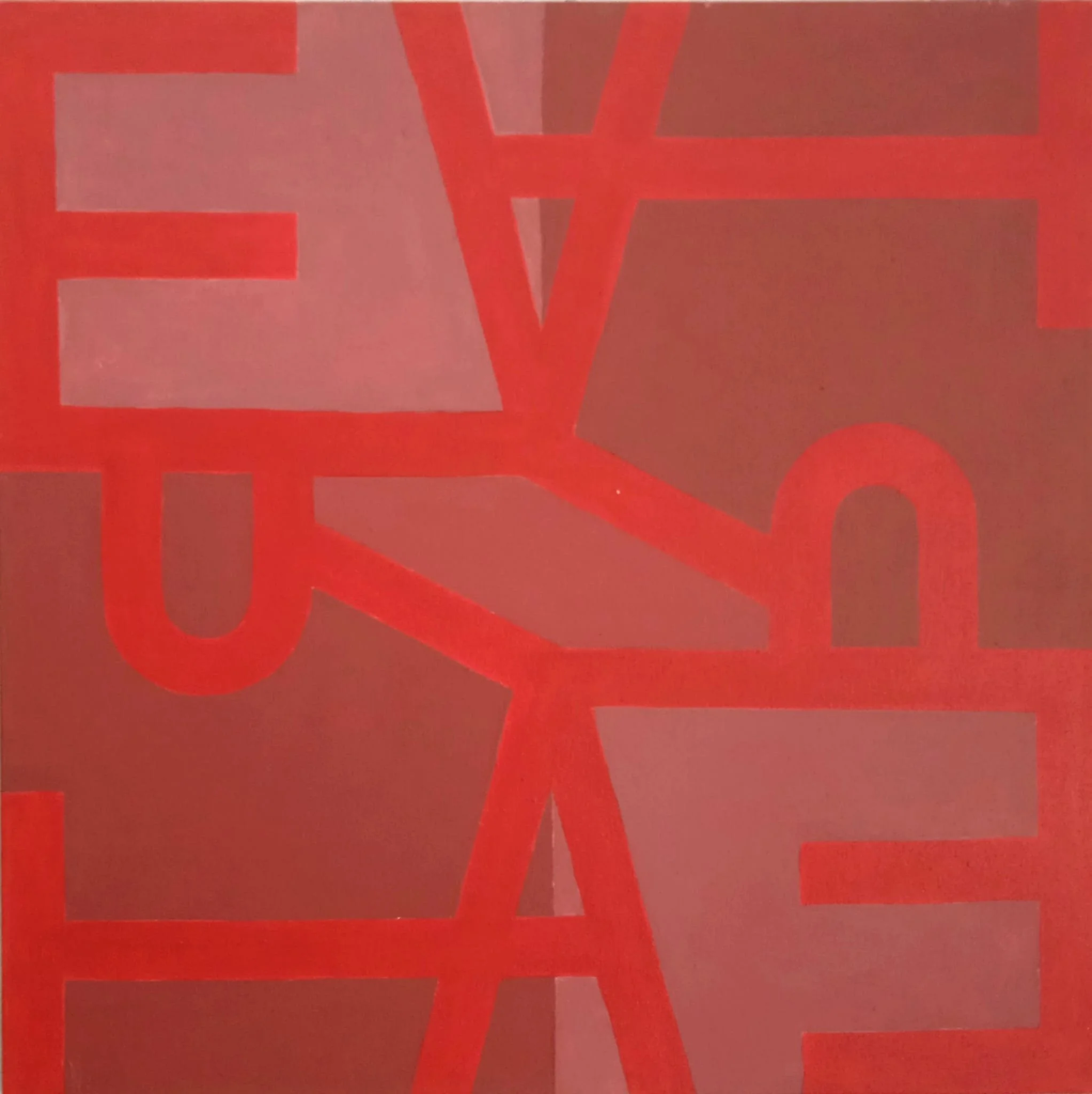 2 - Serie B, 2024, Acrílico sobre tela, 60 x 60 cm