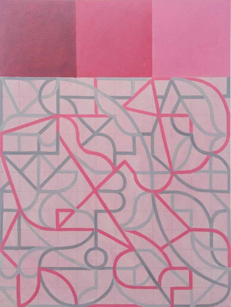 Sin título, 2023, Mixta sobre tela, 120 x 90 cm