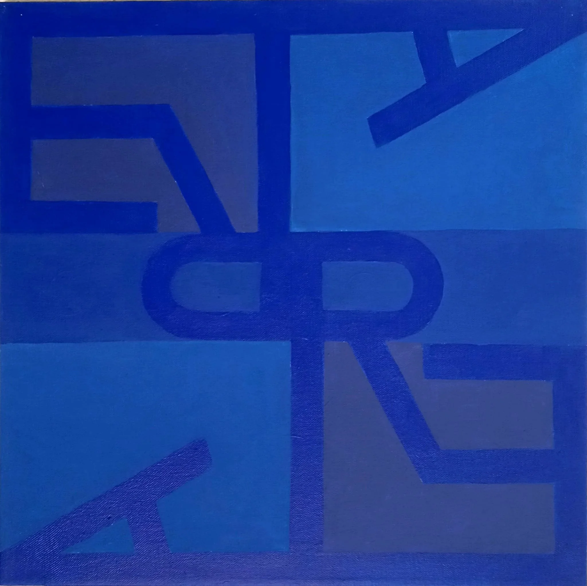 7 - Serie B, 2024, Acrílico sobre tela, 60 x 60 cm