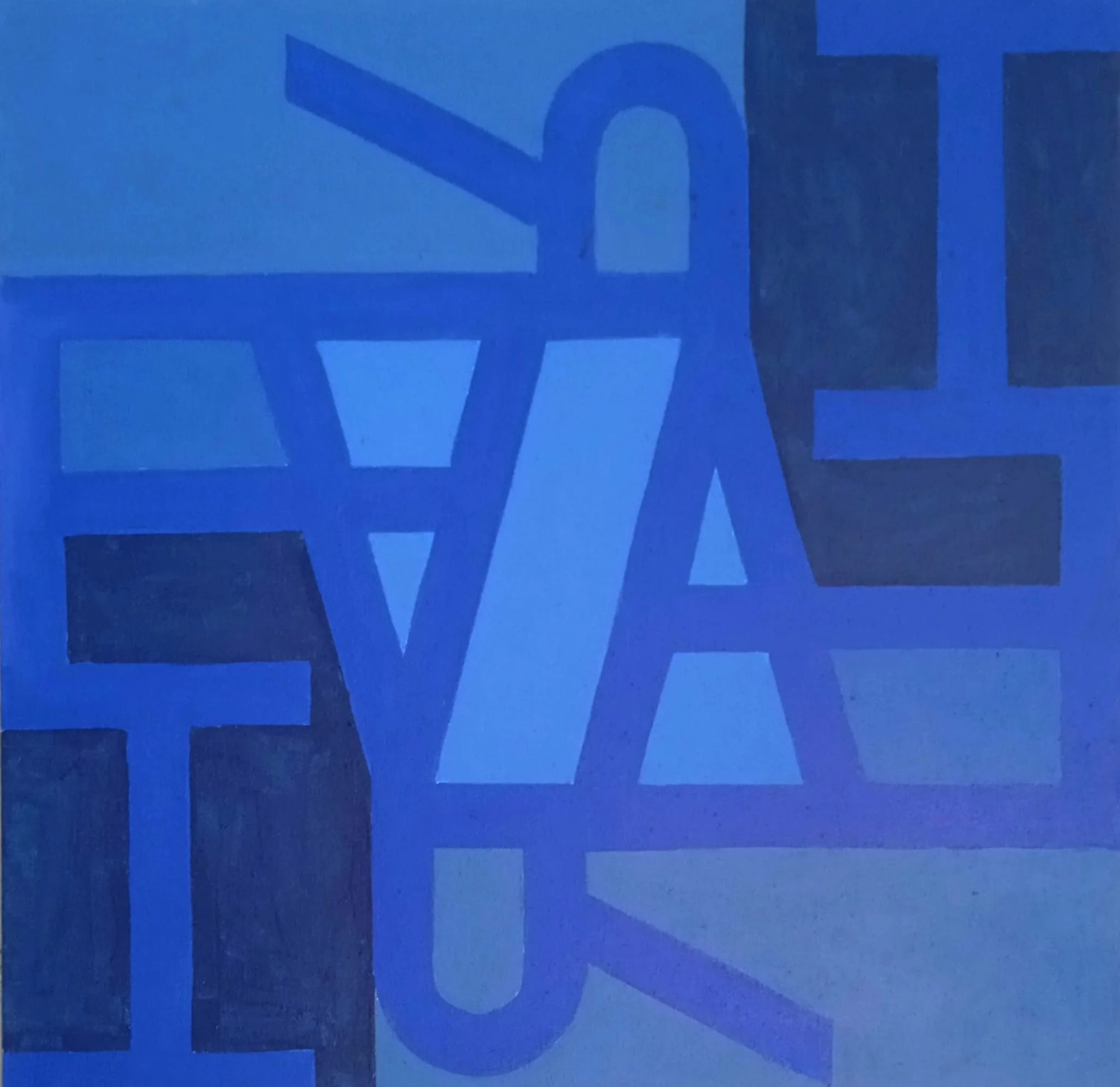 8 - Serie B, 2024, Acrílico sobre tela, 60 x 60 cm