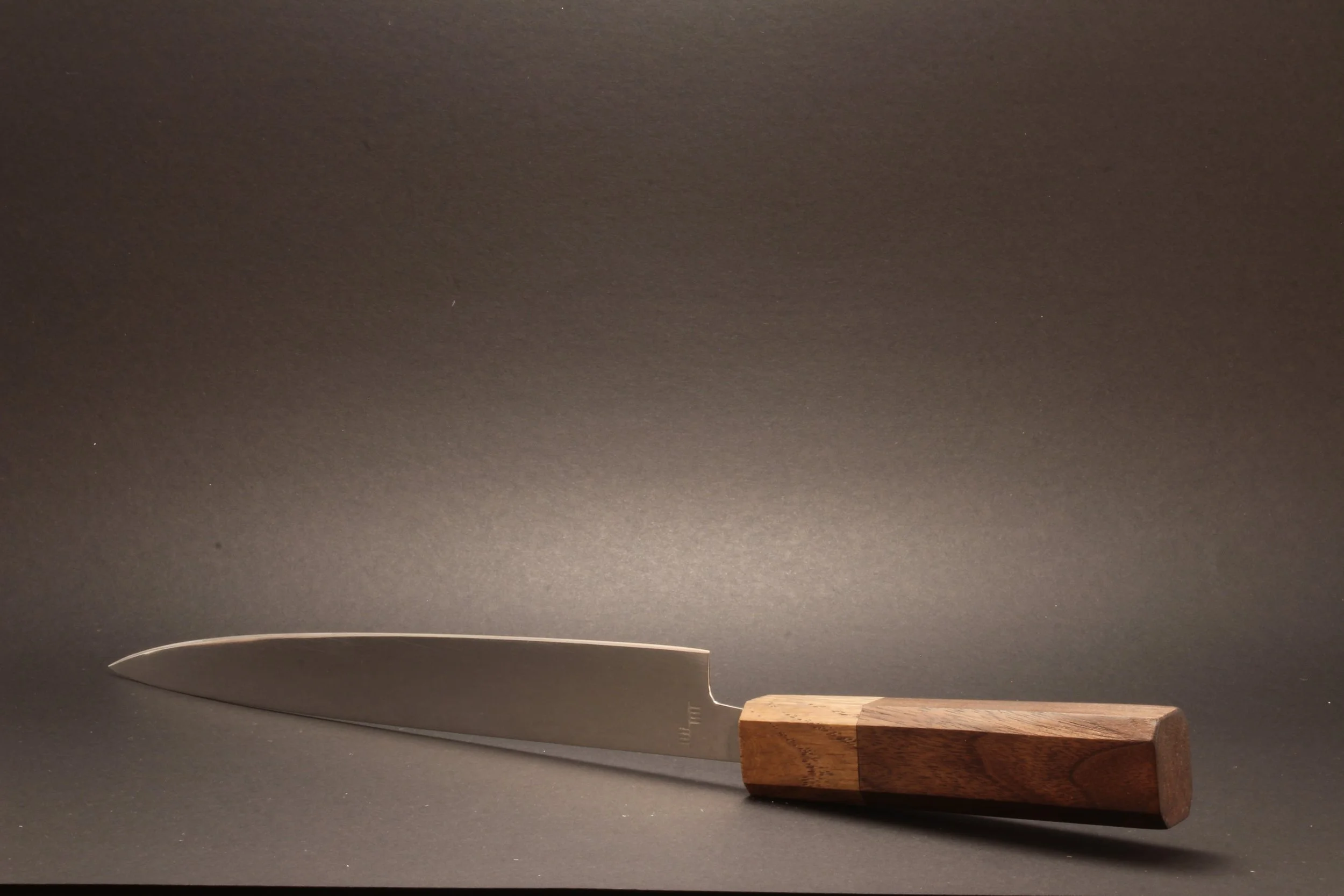 9.50" Ash&Walnut Sujihiki @HRC62