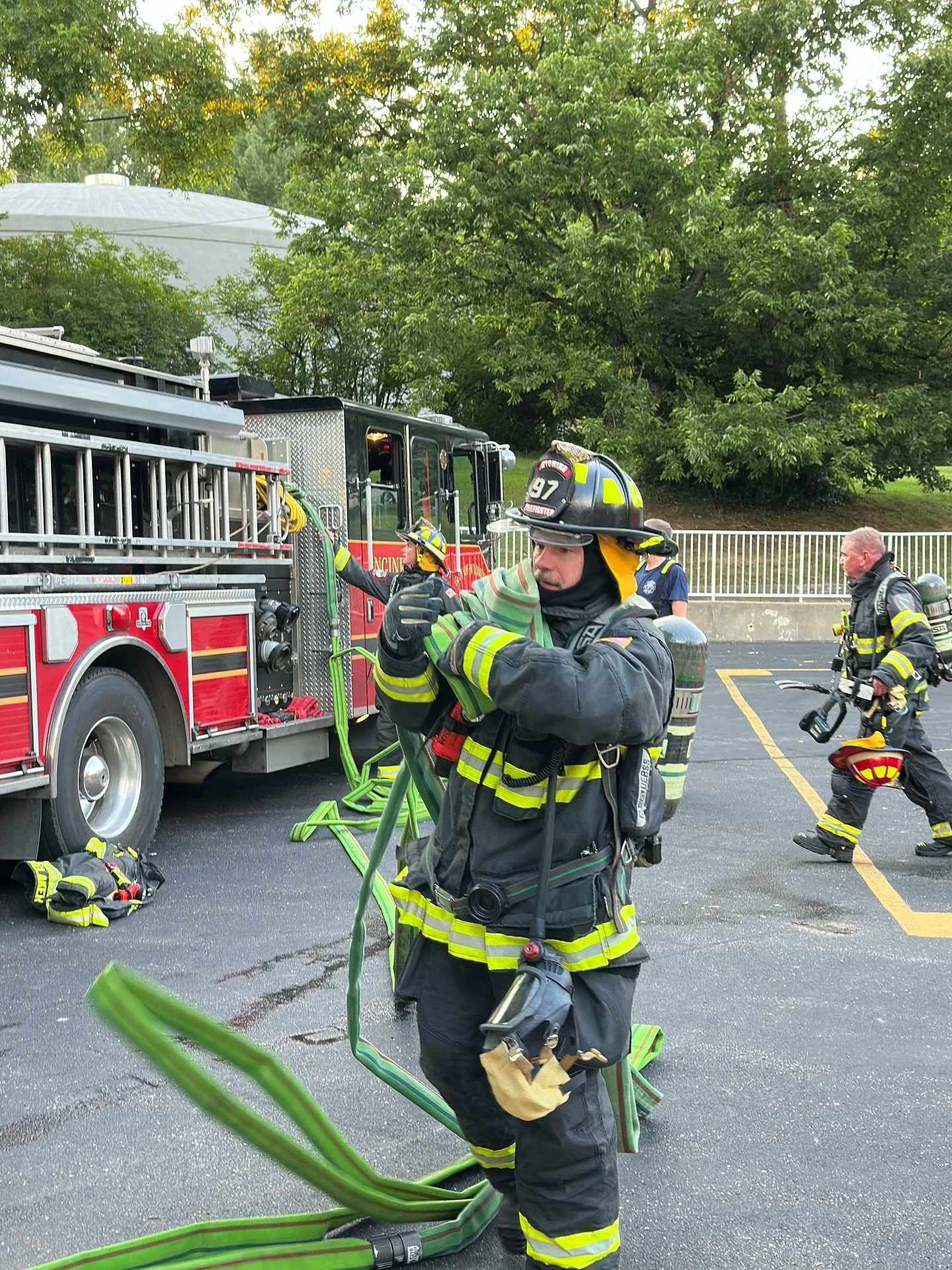 With the upcoming demolition of Hilltop school comes a rare opportunity for Wyoming Fire to learn and practice skills in a real-world setting. We are so grateful to Wyoming City Schools for allowing us to do this! 

#wyomingfireems #volunteerfiredepa