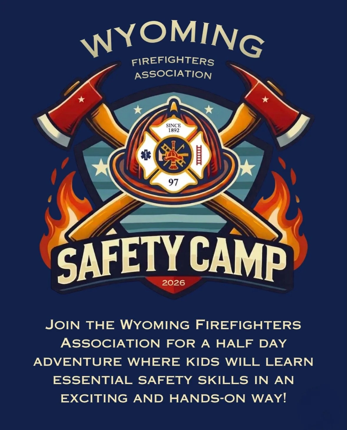 Have you heard the news? Safety Camp is back! We&rsquo;re excited to invite you to our upcoming Safety Camp for children entering grades 1&ndash;5. This half-day camp will take place on Friday, June 5 from 1-4pm at the Wyoming Safety Services Buildin