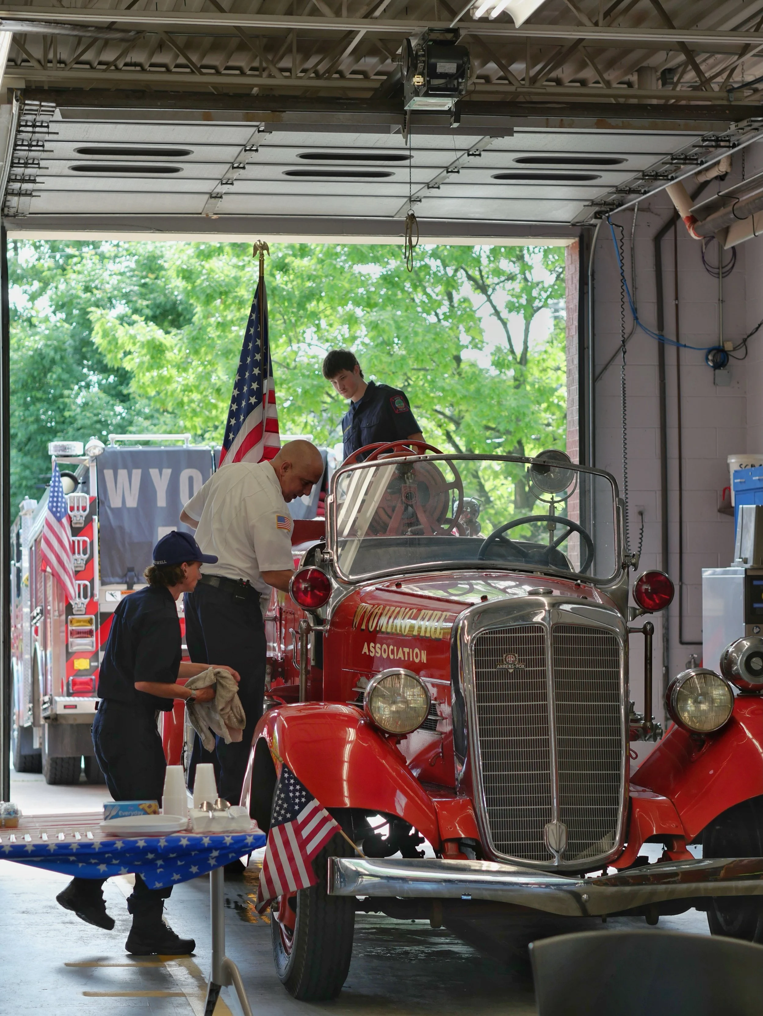 Thanks to those who joined us yesterday for our Memorial Day service. 

#memorialday #wyomingfireems #volunteerfiredepartment