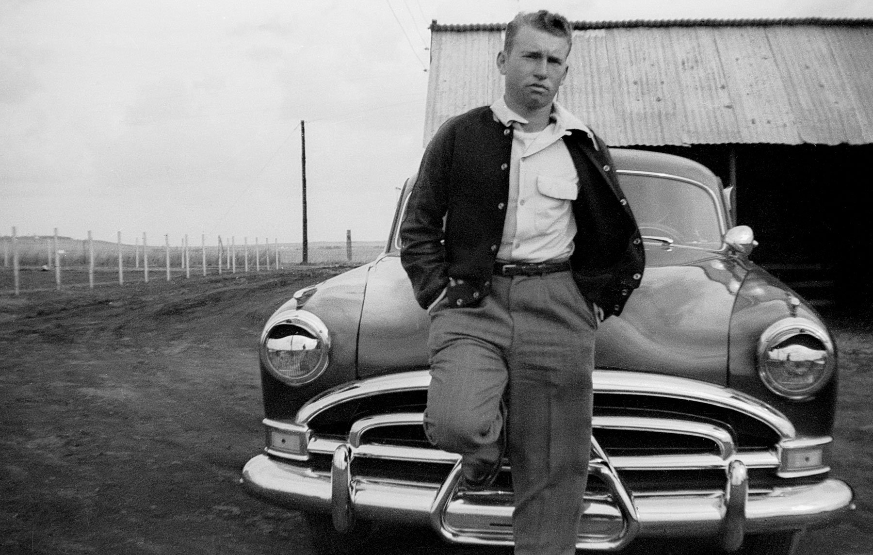 My Grandpa Robert and his Hudson Hornet