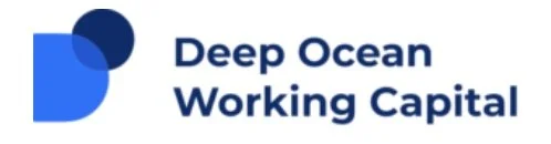 Logo of Deep Ocean Working Capital with abstract geometric shapes.