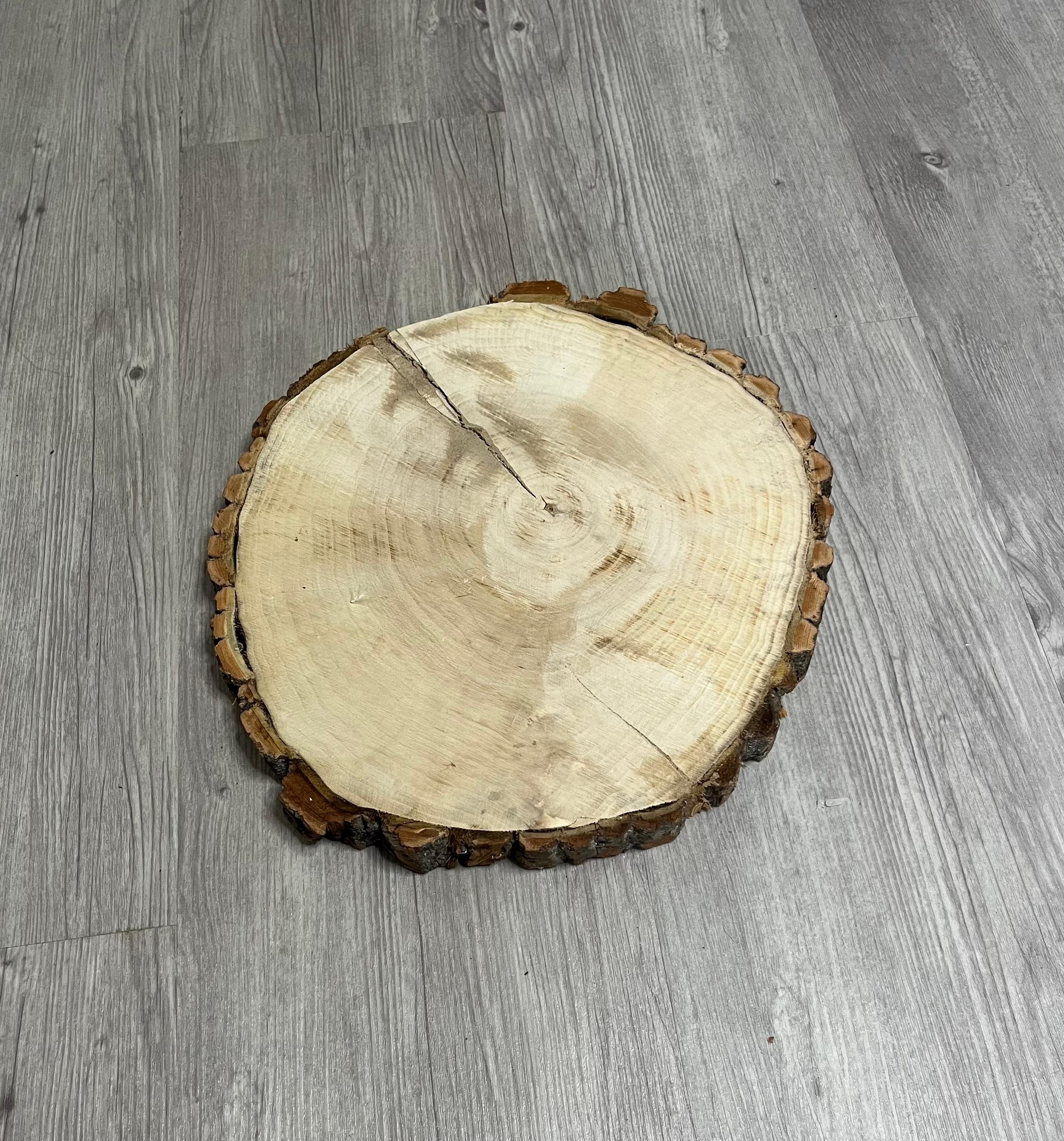 Holzscheibe groß 32cm