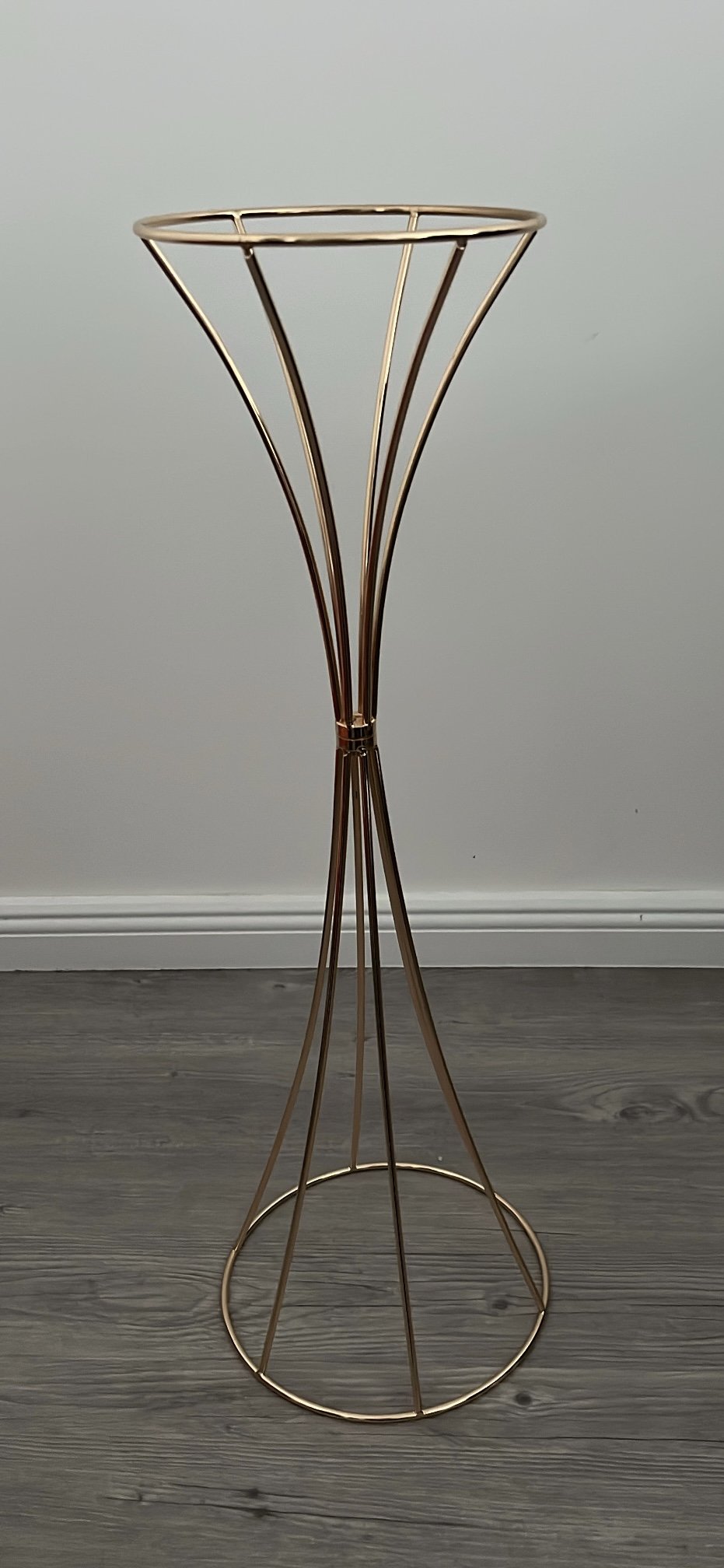 Blumensäule Gold 66cm hoch